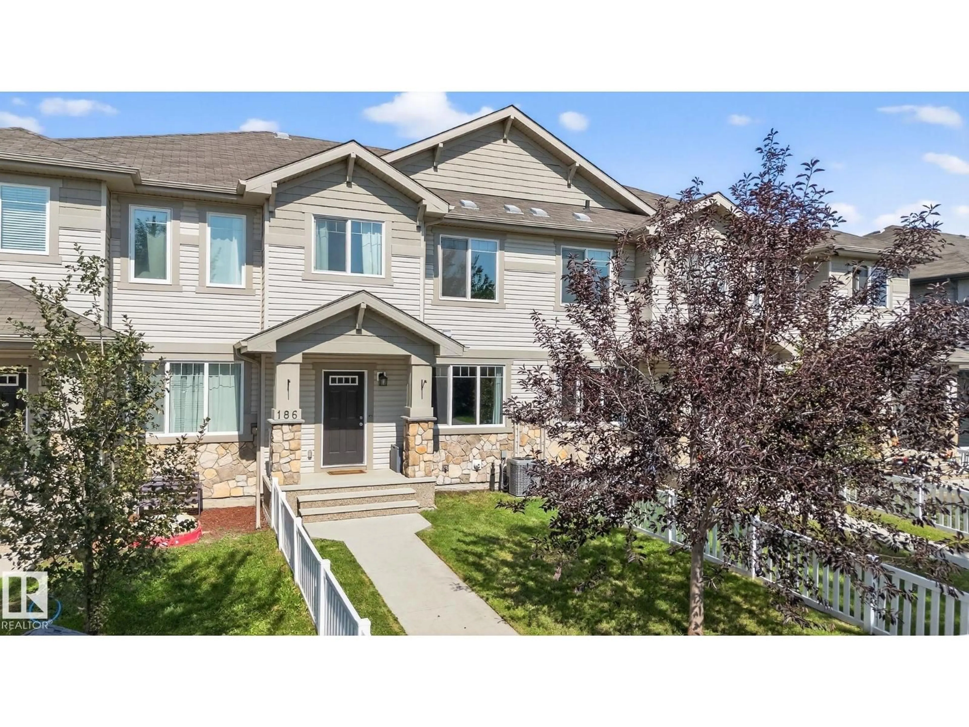 Home with brick exterior material, street for 186 SANTANA, Fort Saskatchewan Alberta T8L0T4