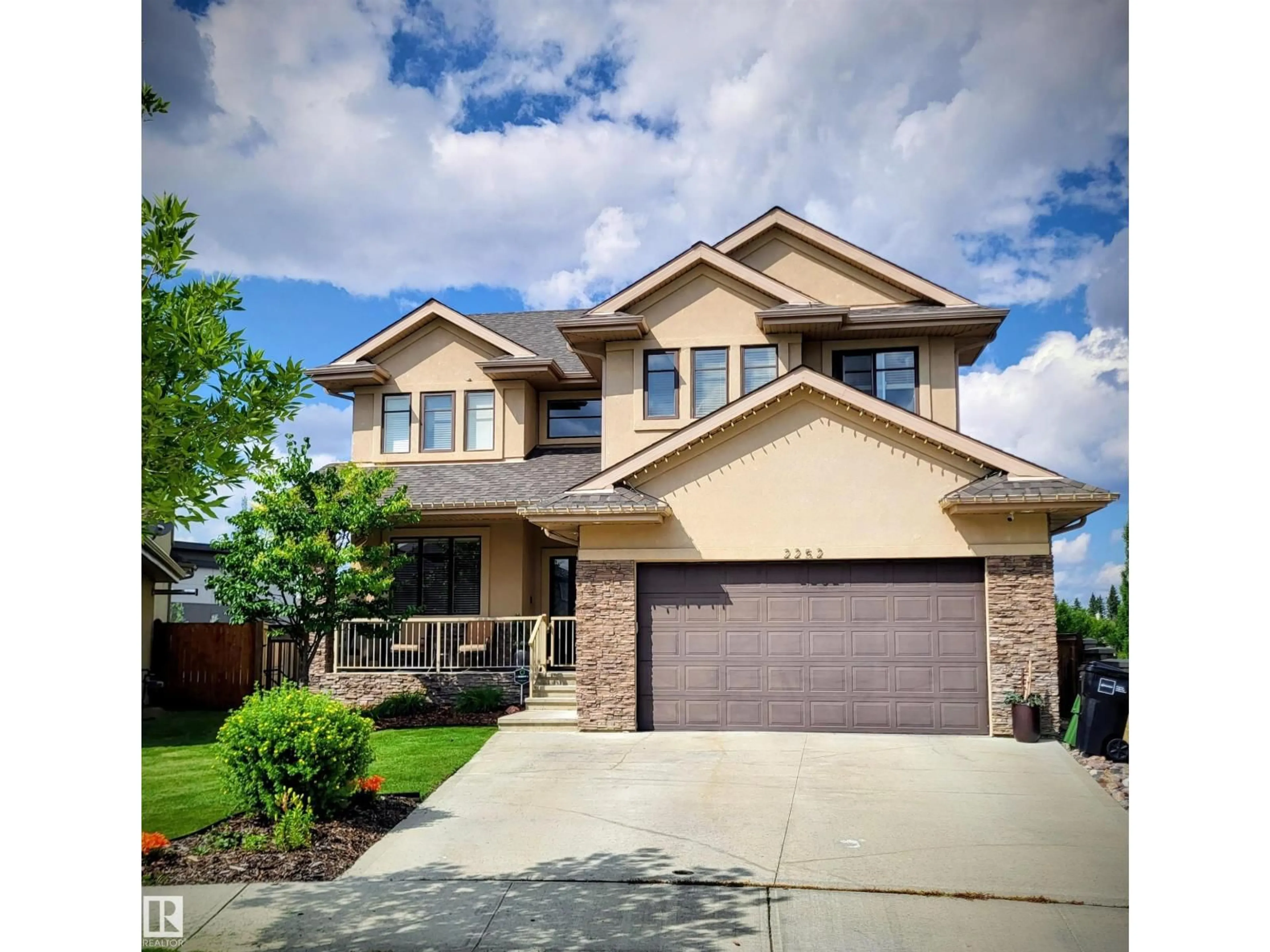 Home with brick exterior material, street for 2252 CAMERON RAVINE CO, Edmonton Alberta T6M0L9