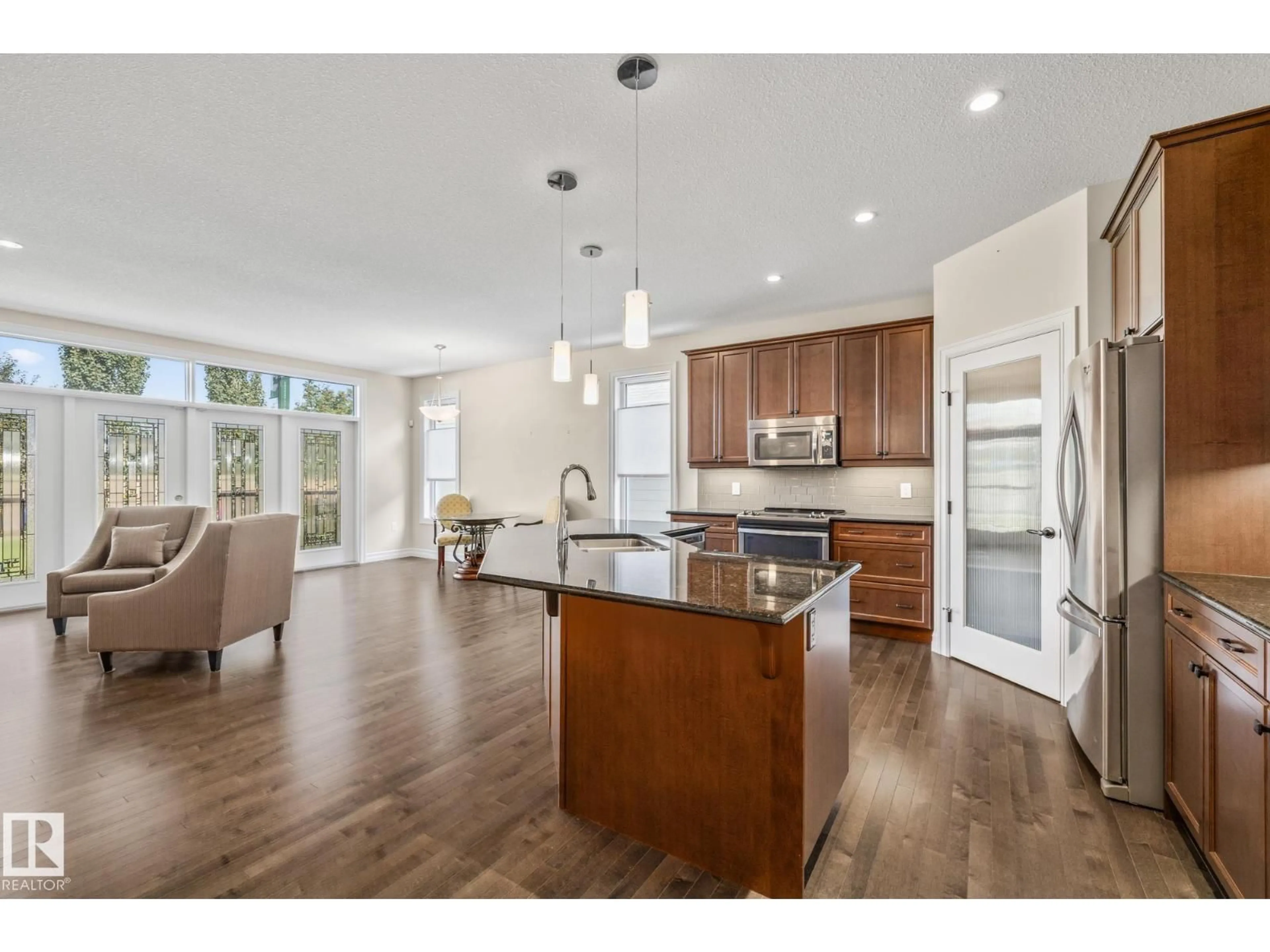 Open concept kitchen, unknown for 18343 - 63 LESSARD RD, Edmonton Alberta T6M2Y5