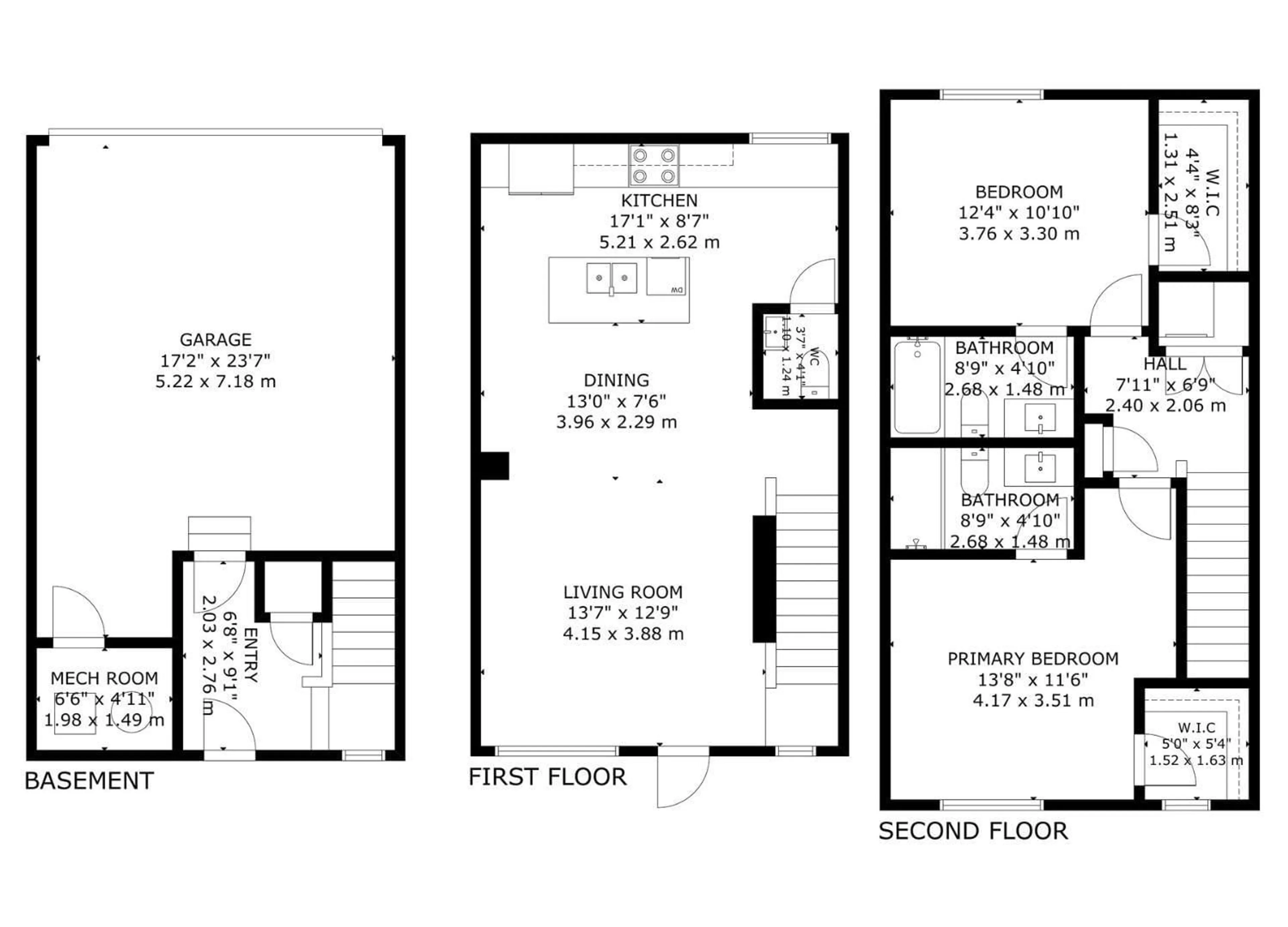 Floor plan for 50 - 95 MCLAUGHLIN DR, Spruce Grove Alberta T7X0E1