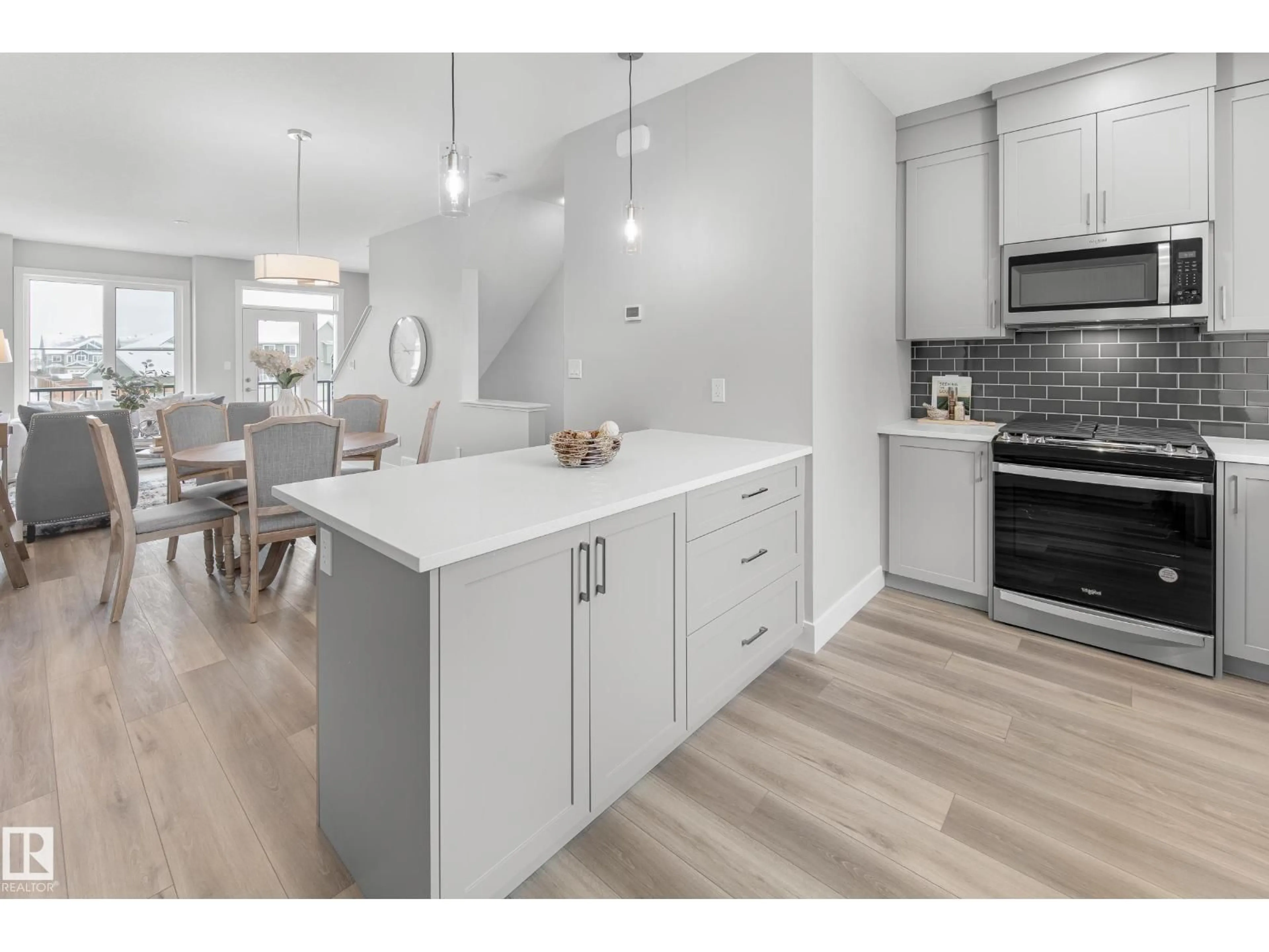 Open concept kitchen, unknown for #6 - 6905 25 AV, Edmonton Alberta T6X3B7