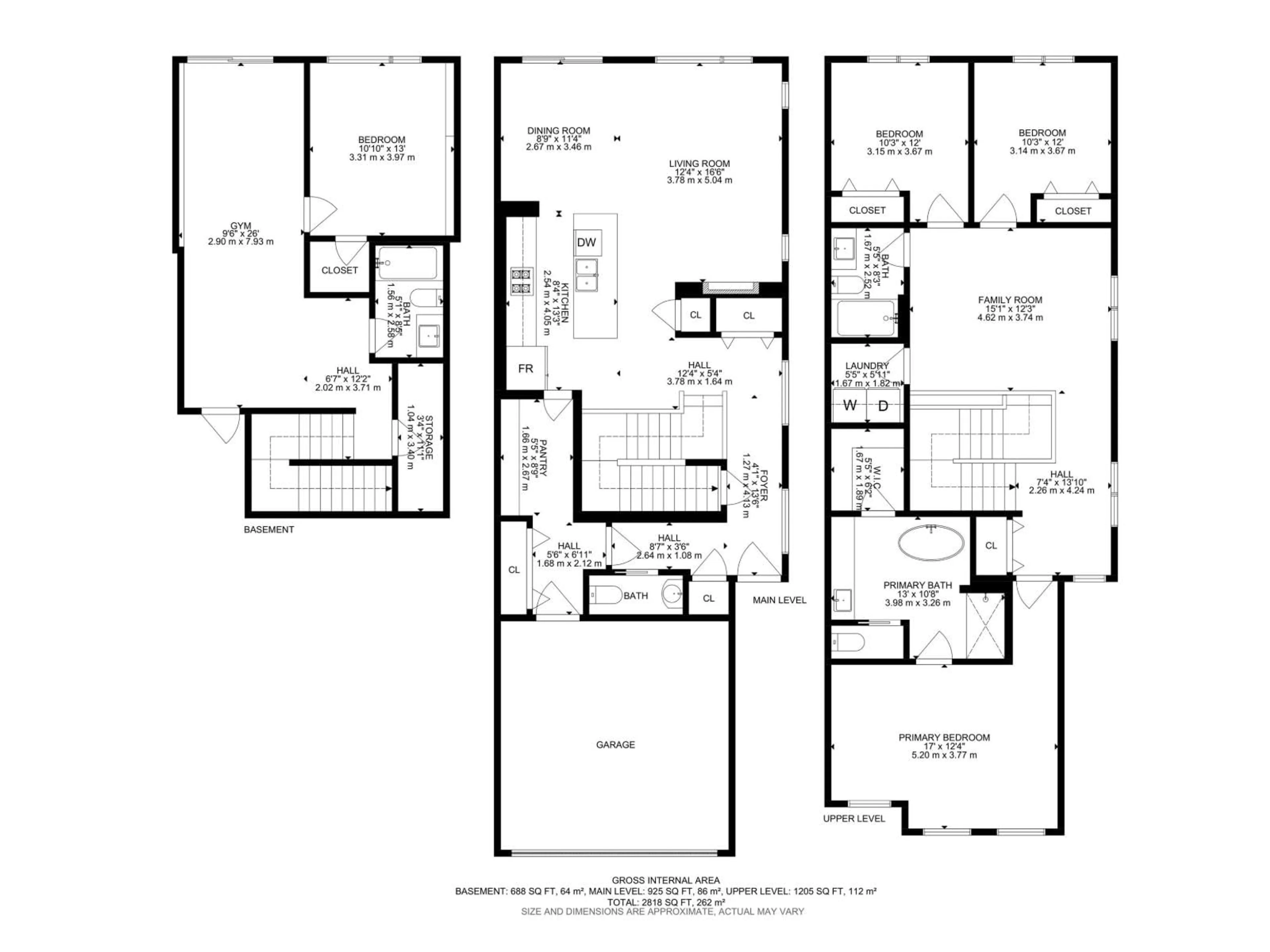 Floor plan for 5395 LARK LD, Edmonton Alberta T5S0S3