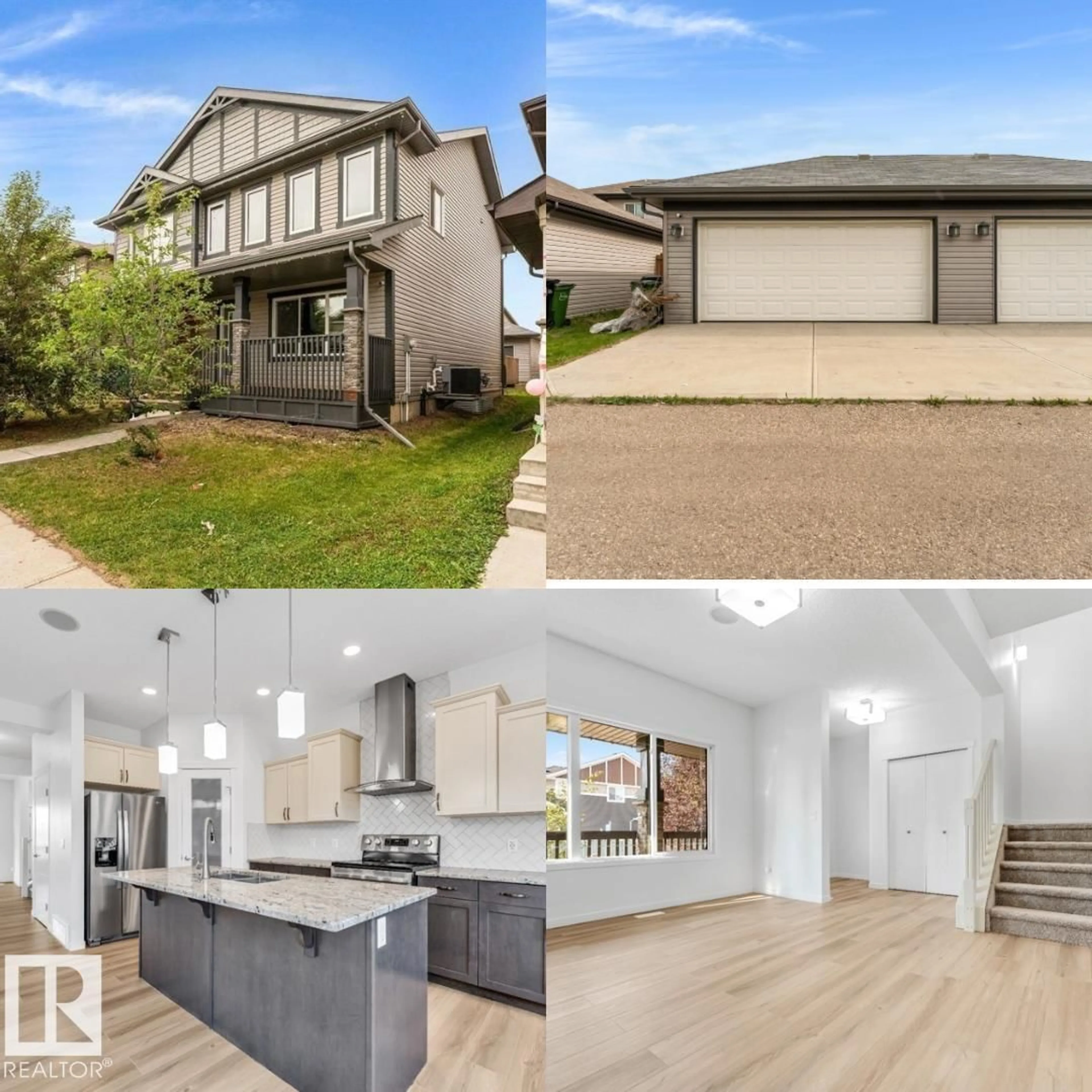 Home with vinyl exterior material, street for 2344 GLENRIDDING BLVD, Edmonton Alberta T6W3K6