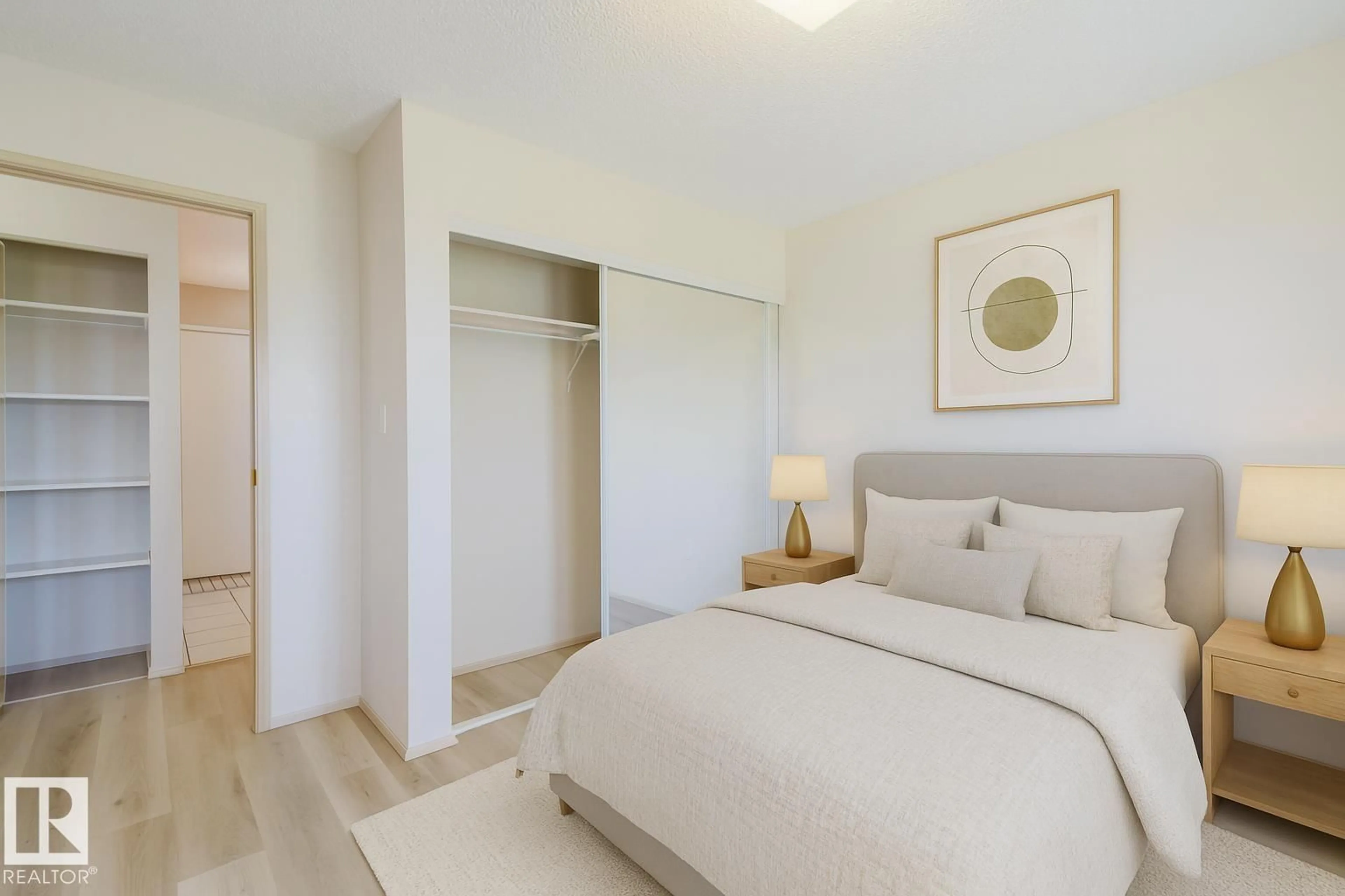 Bedroom with bed, unknown for #334 - 9620 174 ST, Edmonton Alberta T5T6B9