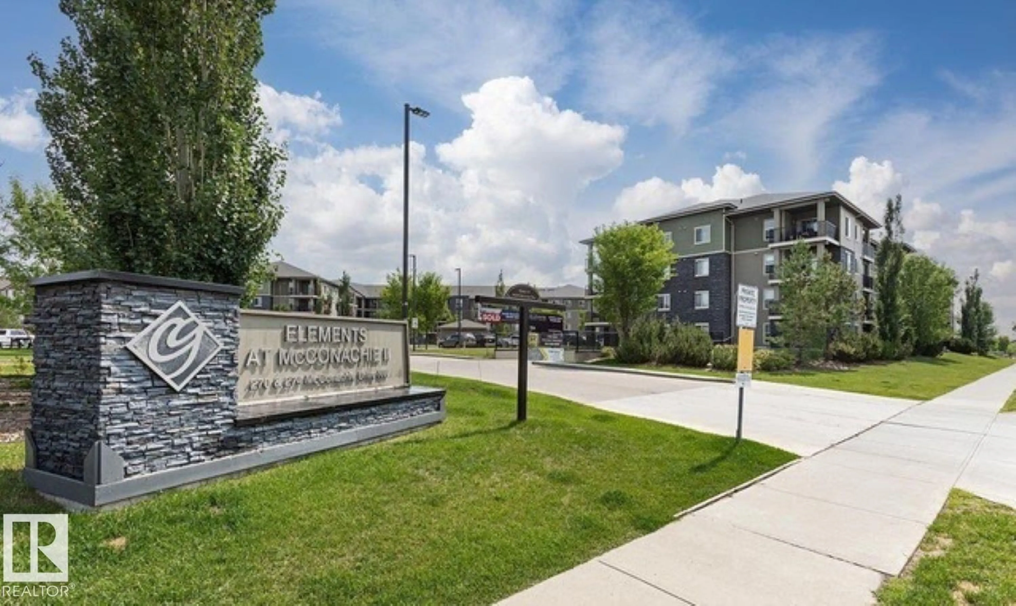 Patio, mountain view for #407 - 270 MCCONACHIE DR, Edmonton Alberta T5Y3N4
