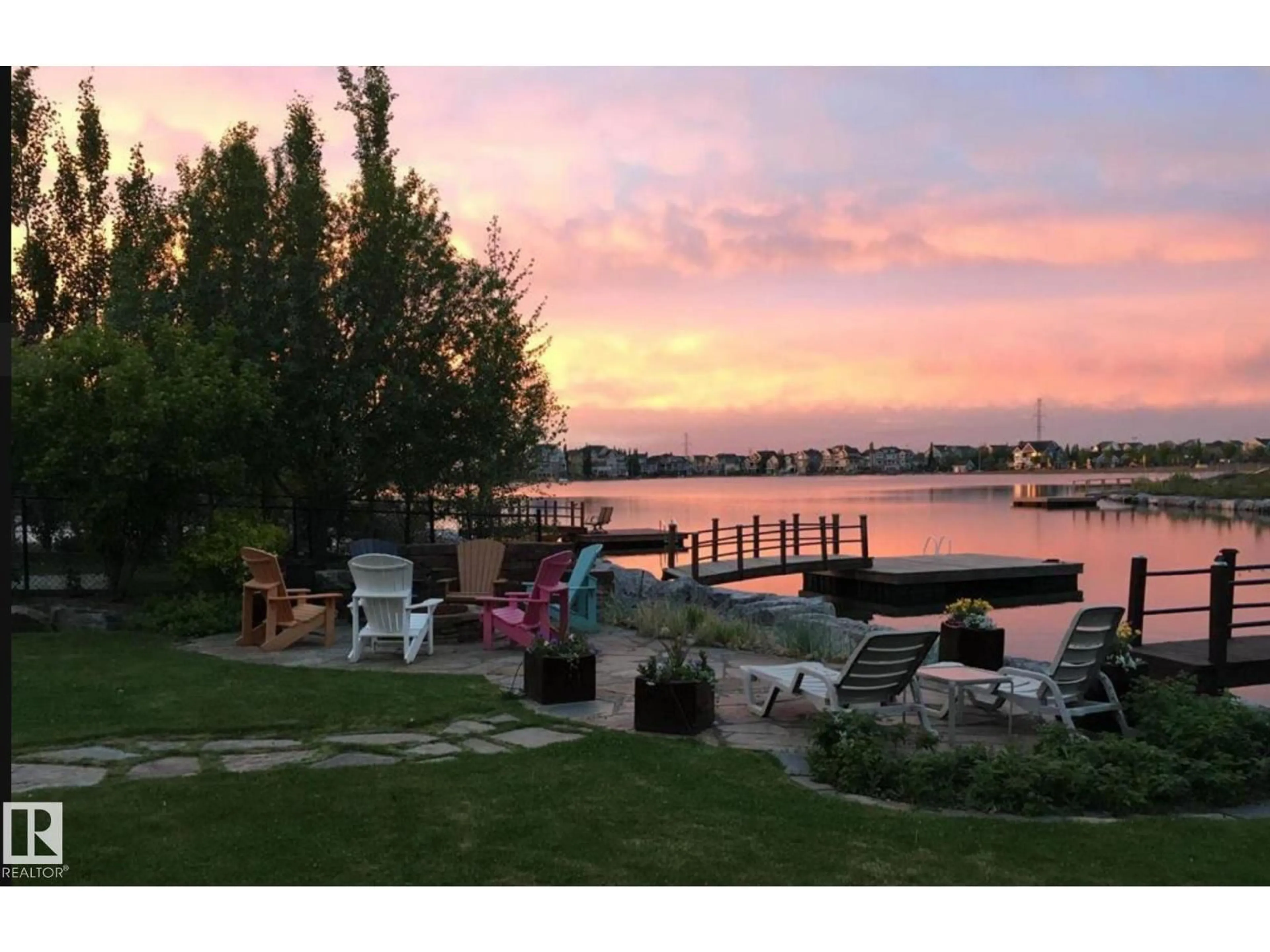 Patio, water/lake/river/ocean view for #86 - 1804 70 ST, Edmonton Alberta T6X0H4