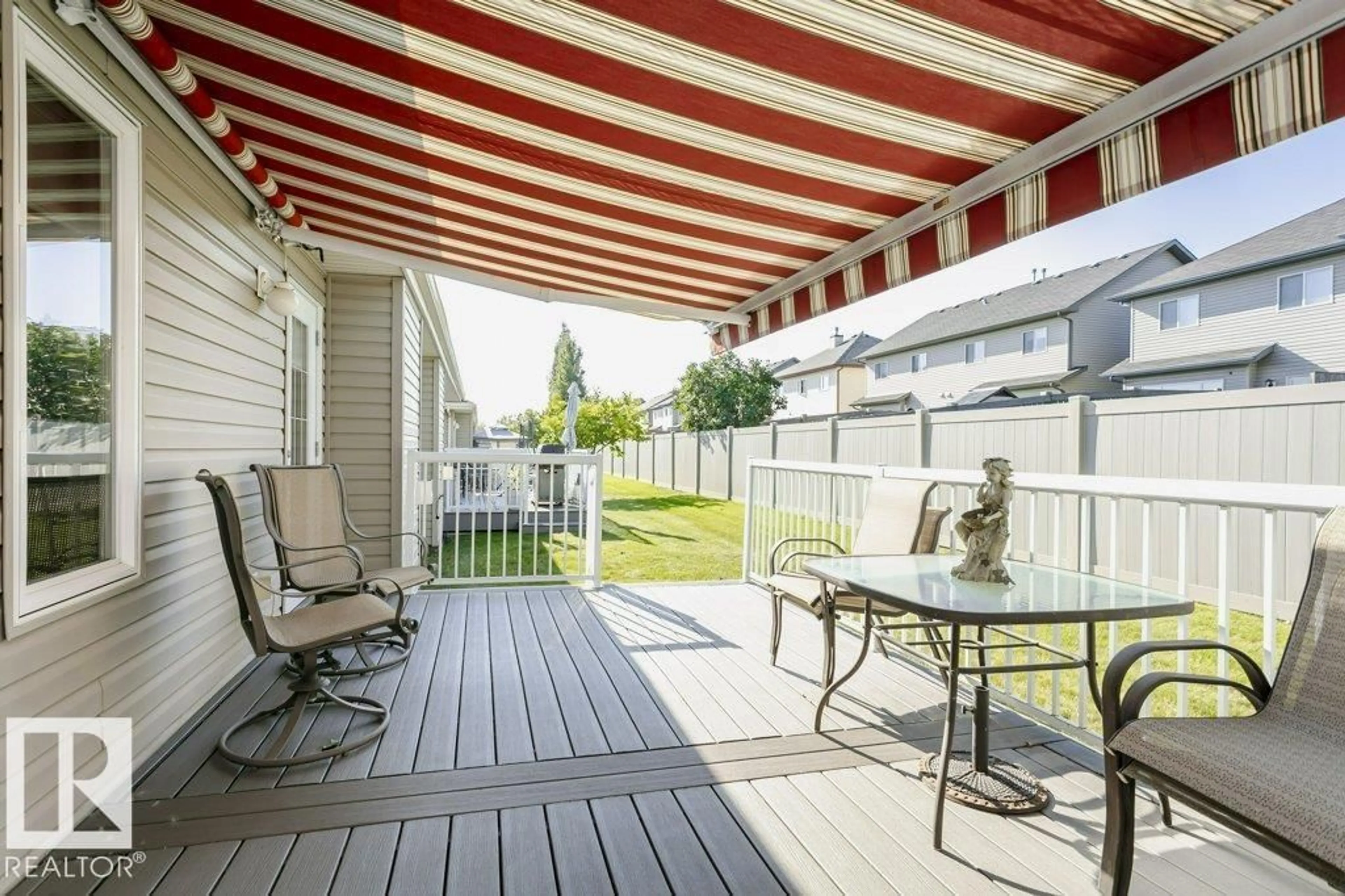 Patio, street for #71 - 8602 SOUTHFORT DR, Fort Saskatchewan Alberta T8L4R7