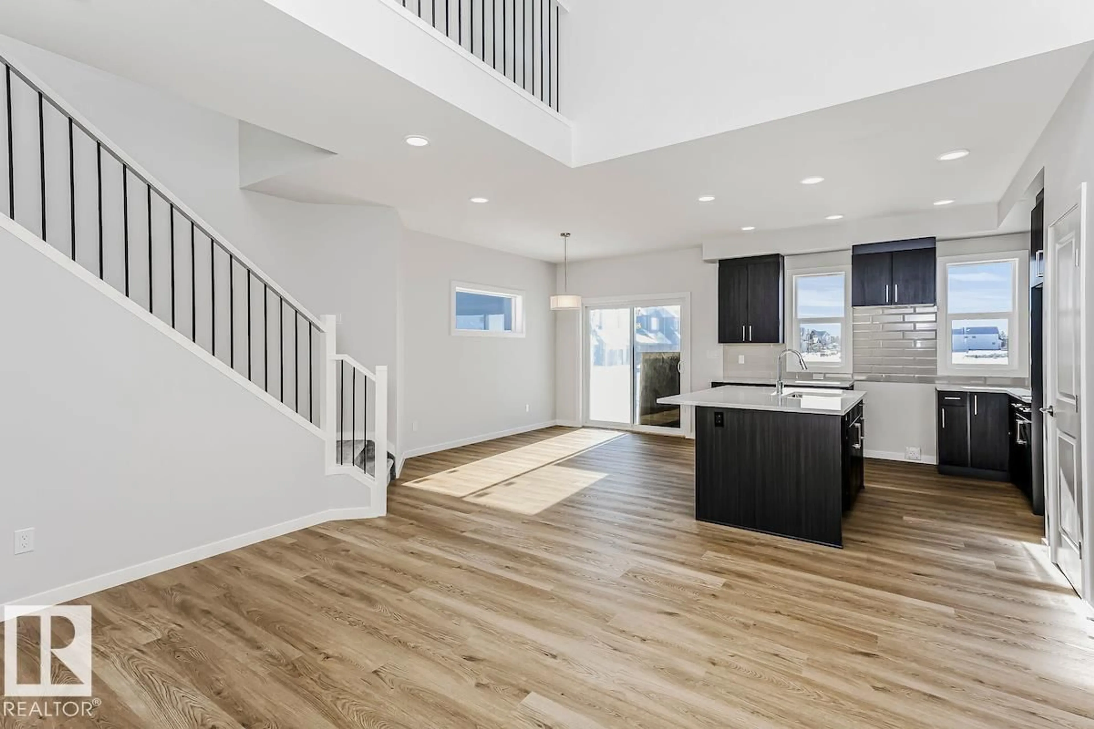 Open concept kitchen, unknown for 324 173 AV, Edmonton Alberta T5Y4G6