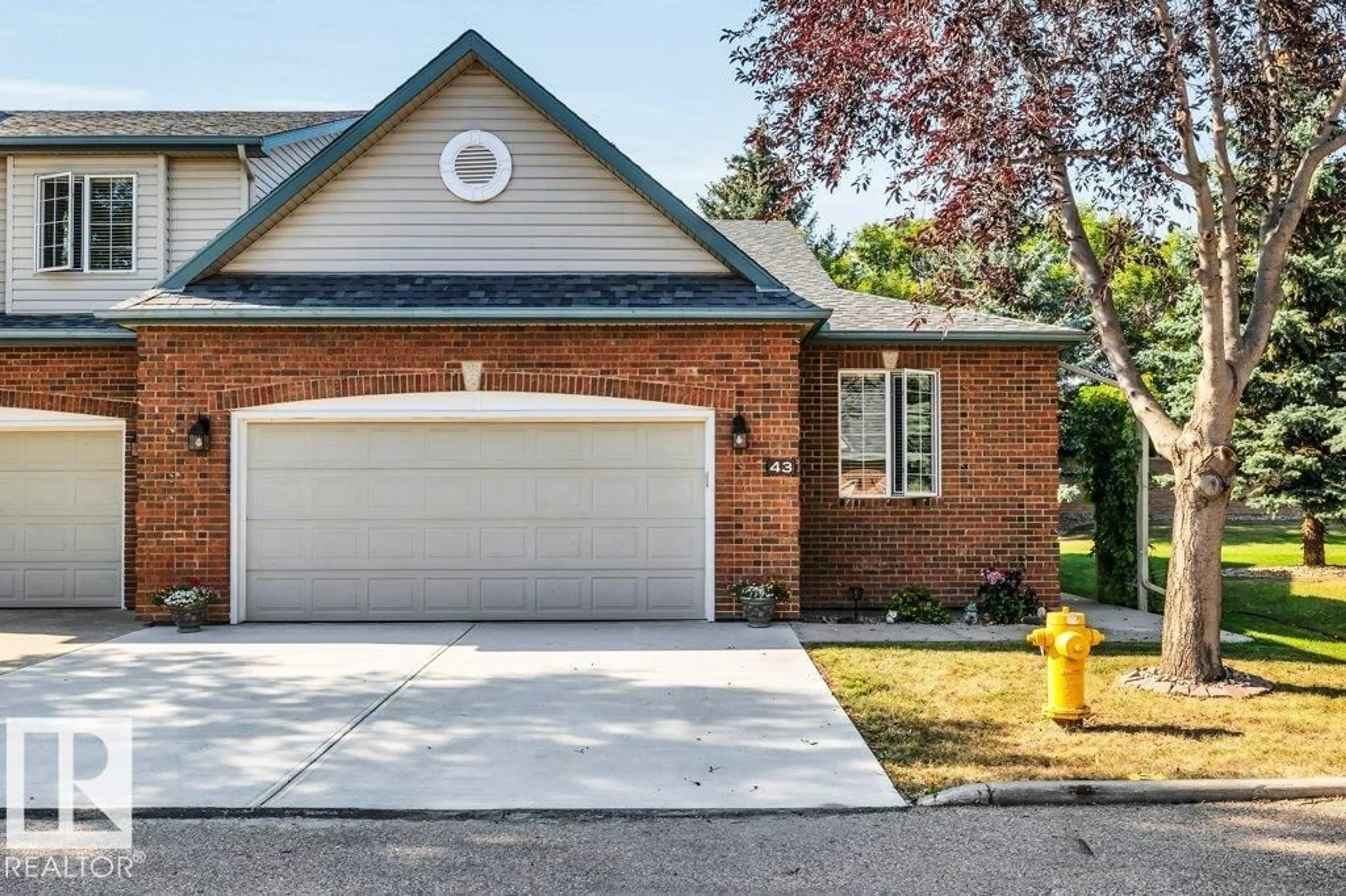 Home with brick exterior material, street for 57B - 43 ERIN RIDGE DR, St. Albert Alberta T8N6G1
