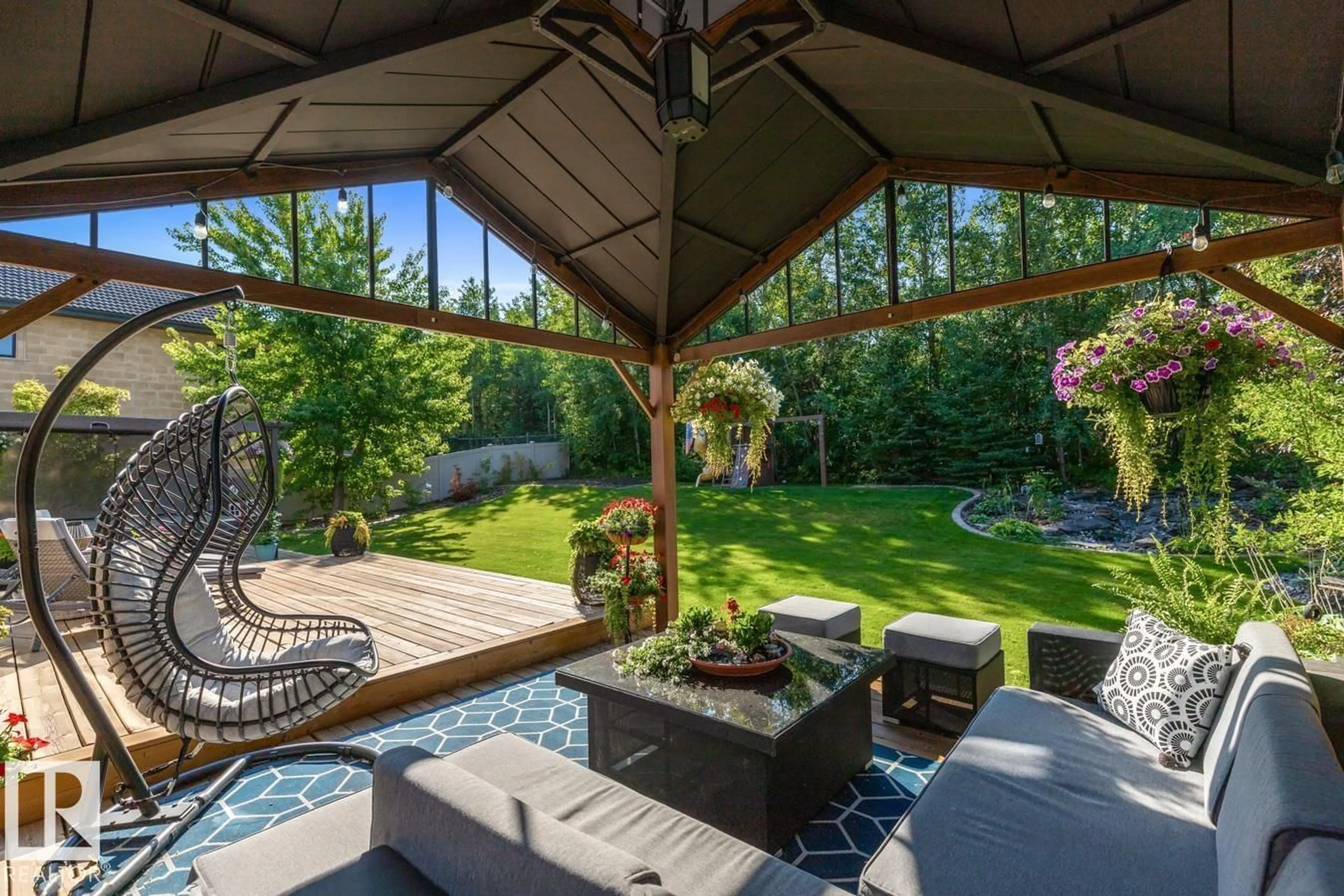 Patio, unknown for 408 52304 RGE ROAD 233, Rural Strathcona County Alberta T8B1C9