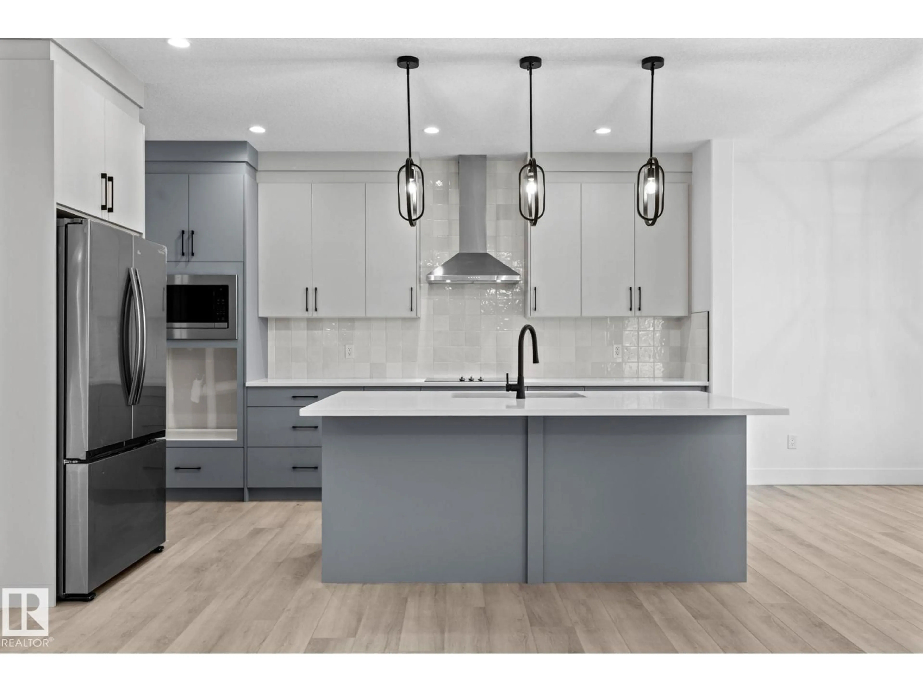Open concept kitchen, unknown for NW - 8512 181 AV, Edmonton Alberta T5Z0X1