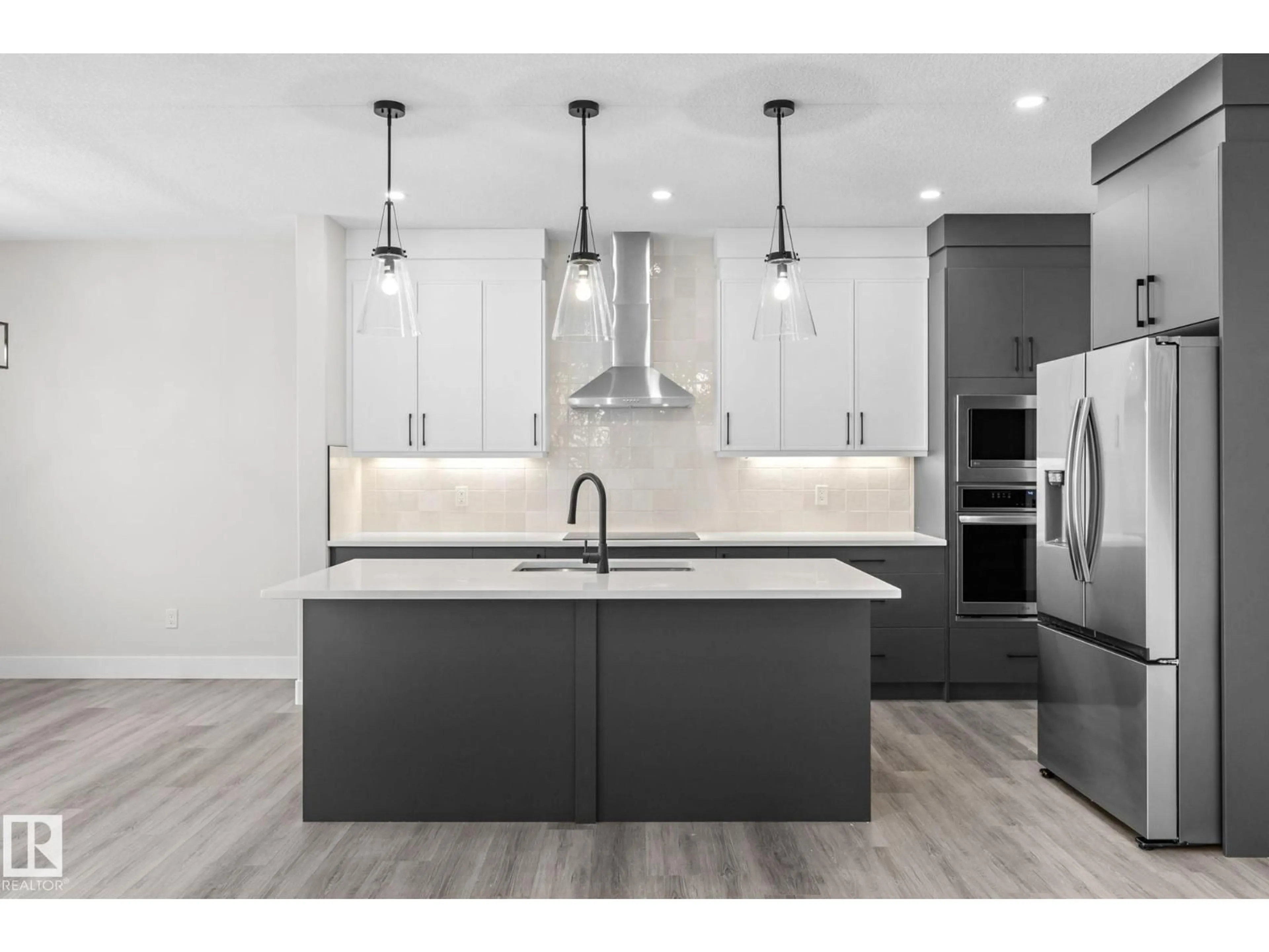 Open concept kitchen, unknown for NW - 8512 181 AV, Edmonton Alberta T5Z0X1