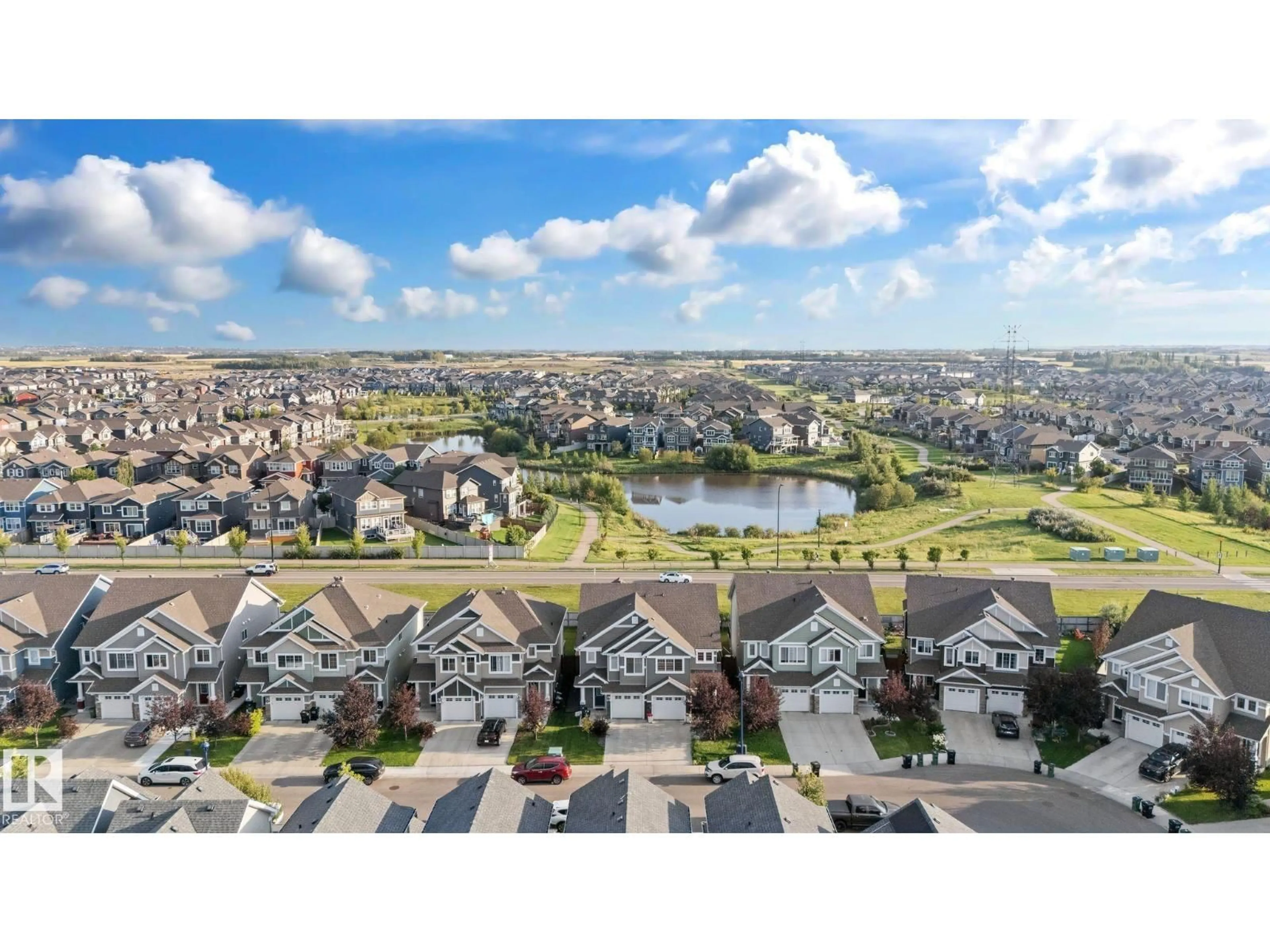A pic from outside/outdoor area/front of a property/back of a property/a pic from drone, unknown for SW - 8511 24 AVE, Edmonton Alberta T6X2G3