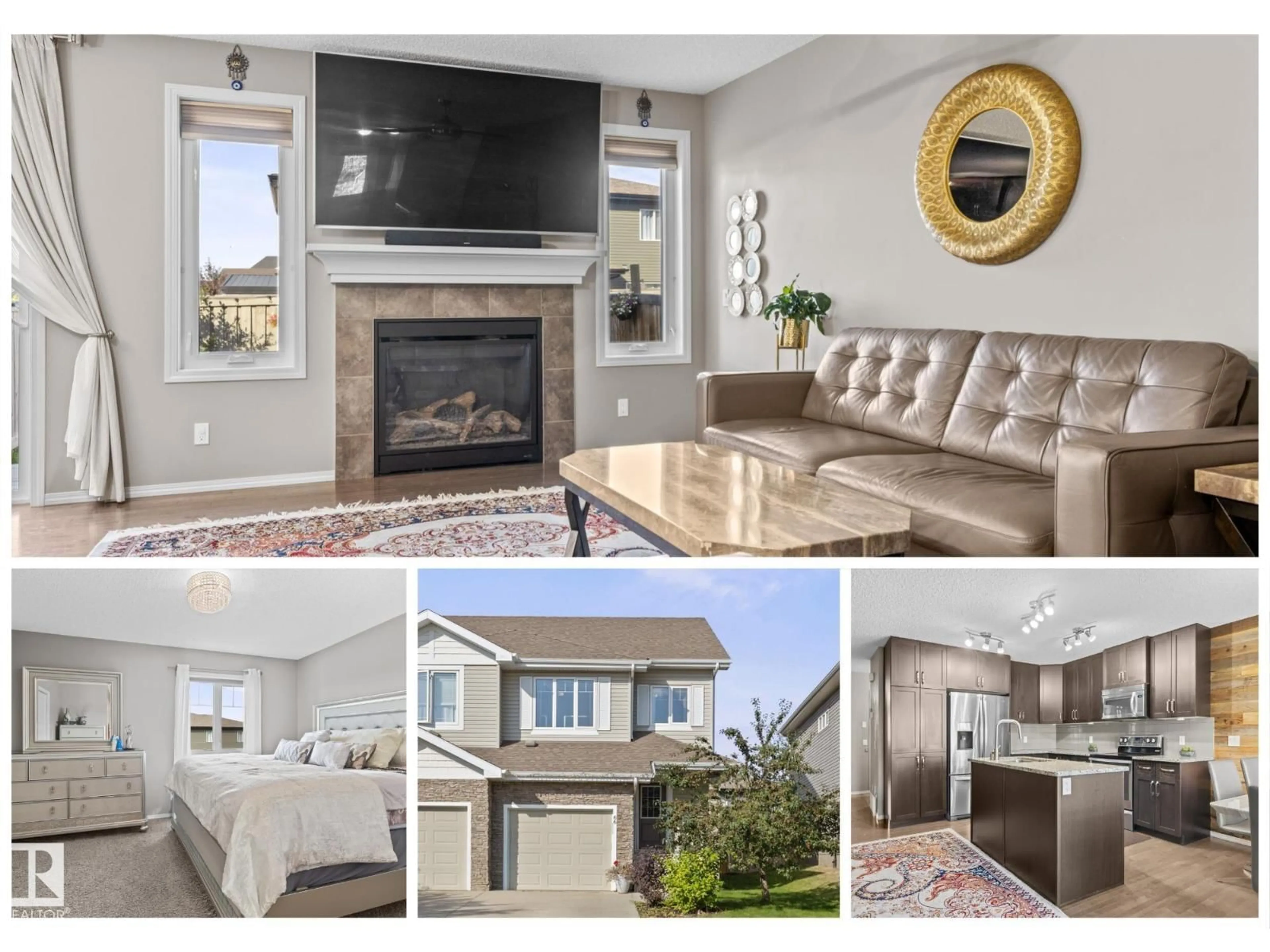 Living room with furniture, unknown for 66 RED TAIL WY, St. Albert Alberta T8N7N8