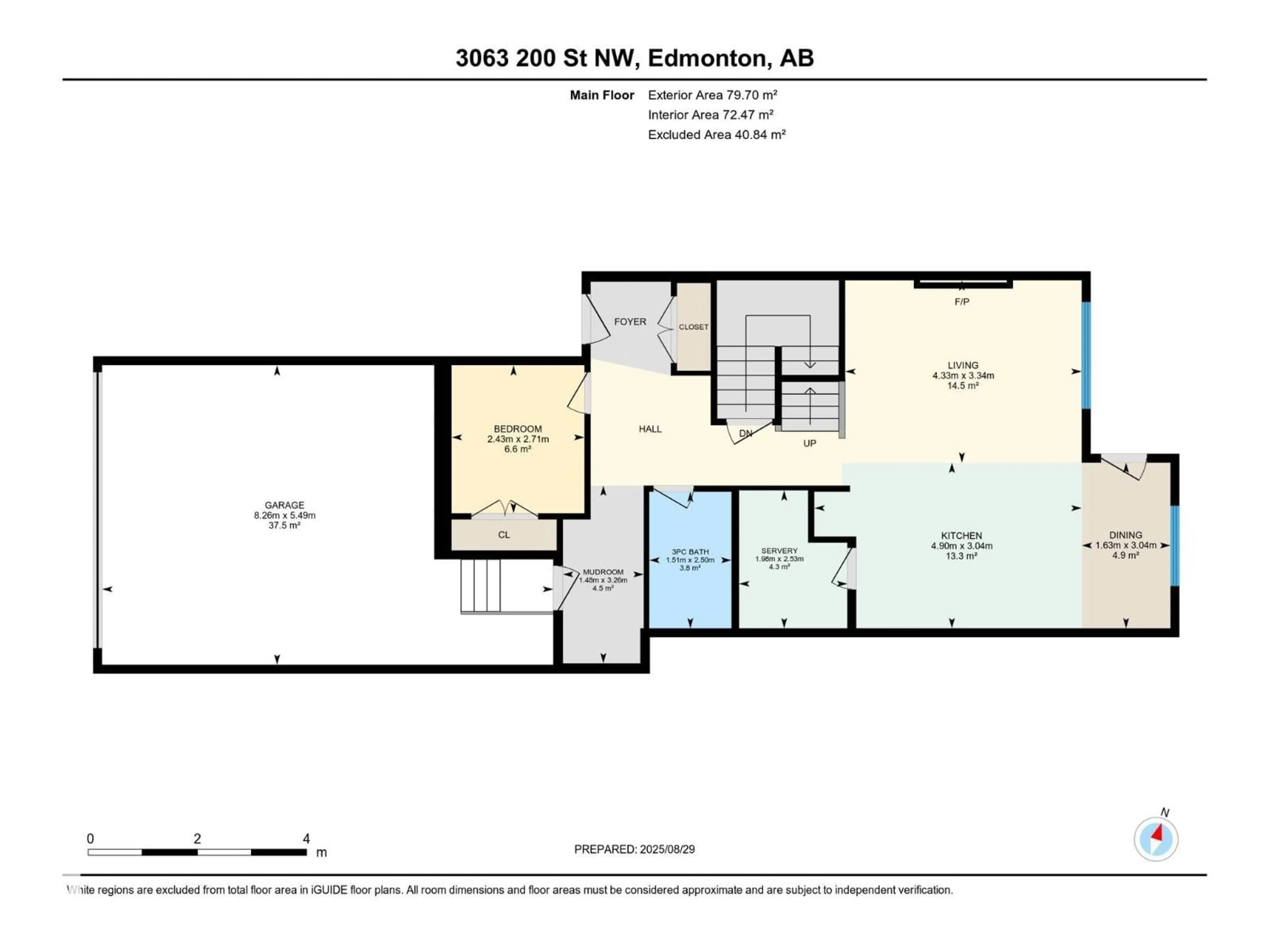 Floor plan for NW - 3063 200 ST, Edmonton Alberta T6M1N7