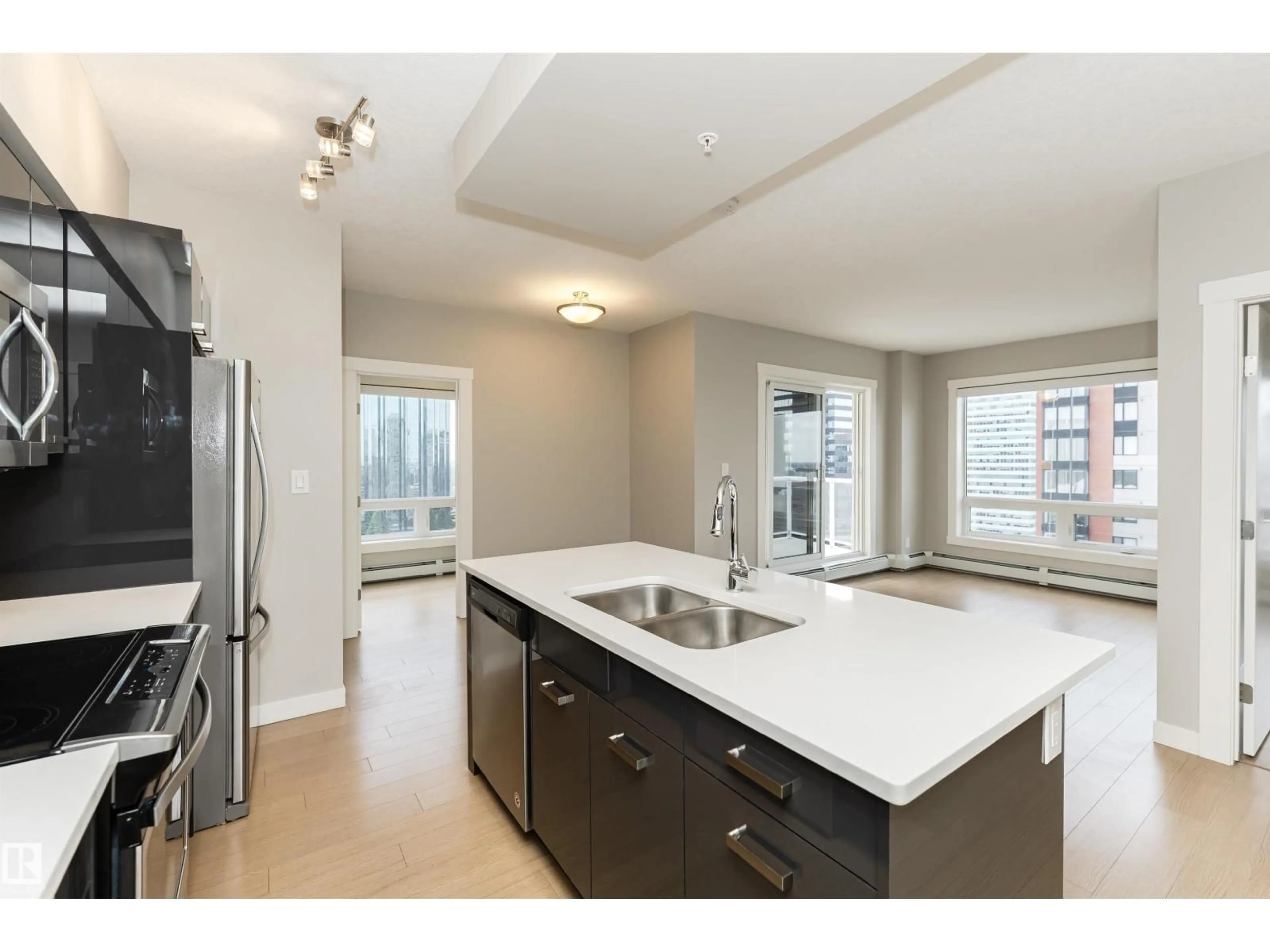 Open concept kitchen, unknown for 1902 - 10410 102 AV, Edmonton Alberta T5J0E9