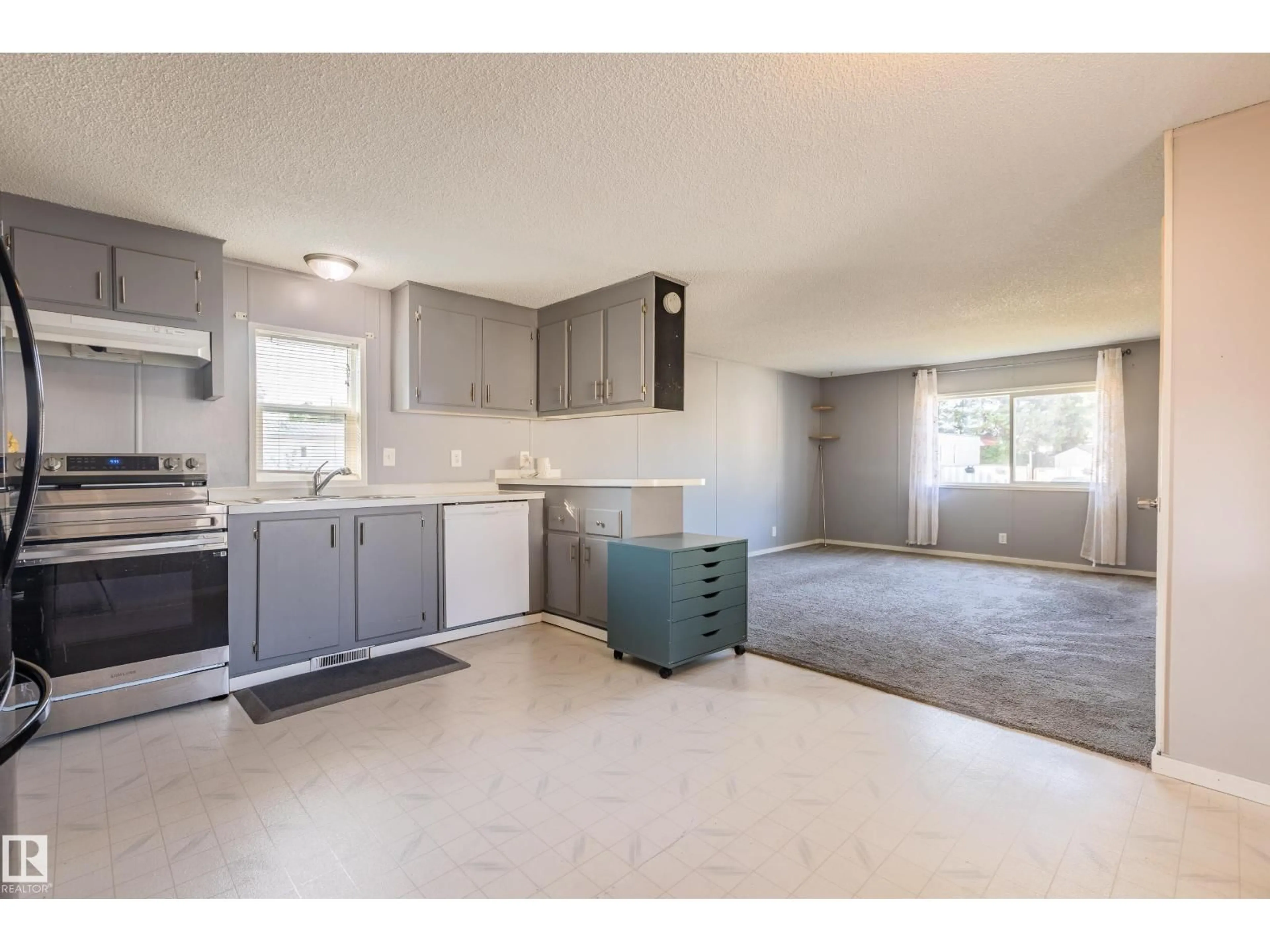 Open concept kitchen, unknown for 5 - 10410 101A ST, Morinville Alberta T8R1A1
