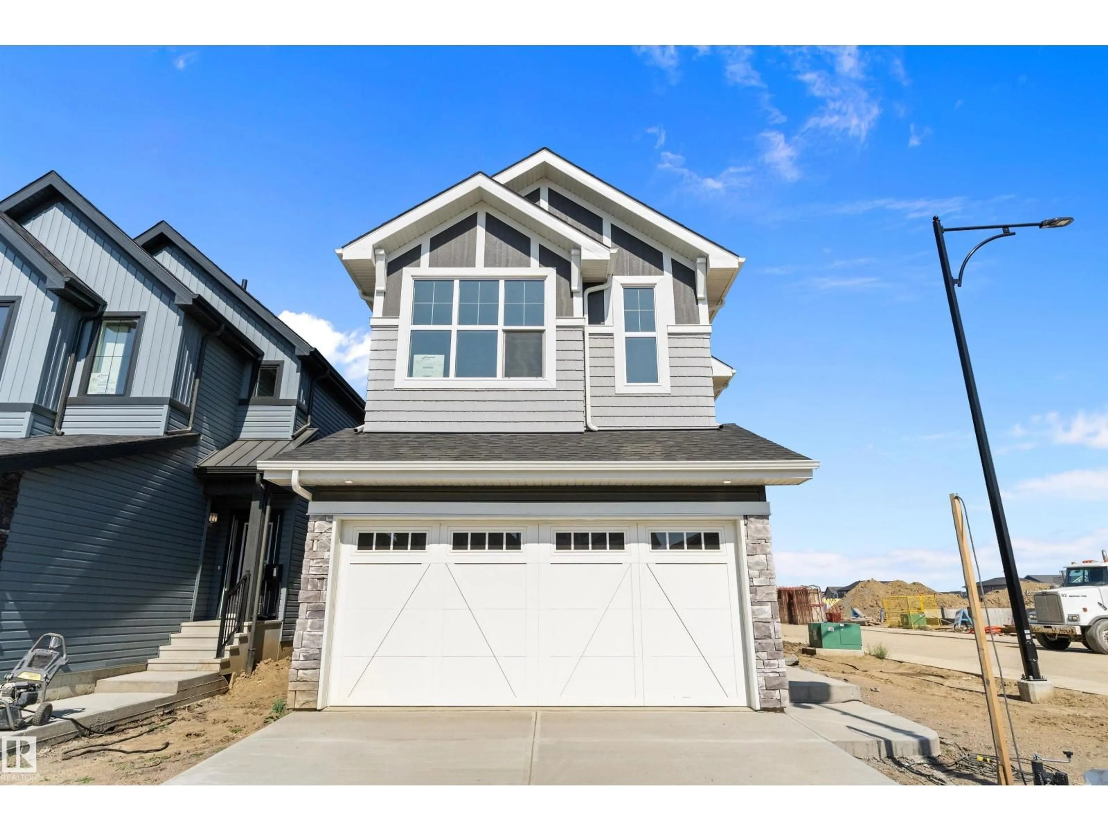 Home with vinyl exterior material, street for 1113 CRISTALL CRESCENT, Edmonton Alberta T6W2Z1