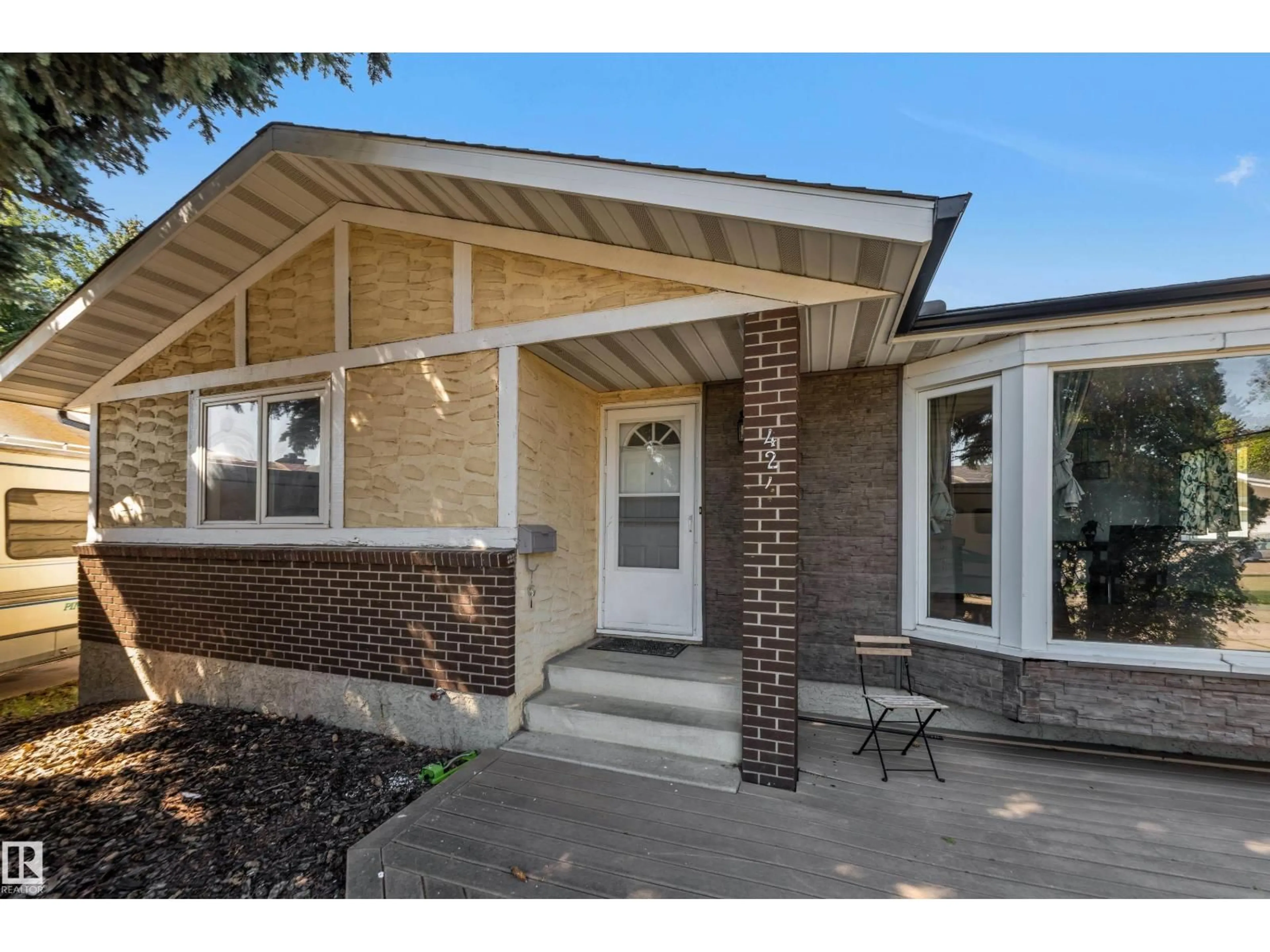 Home with brick exterior material, street for 4240 86 ST, Edmonton Alberta T6K1C4