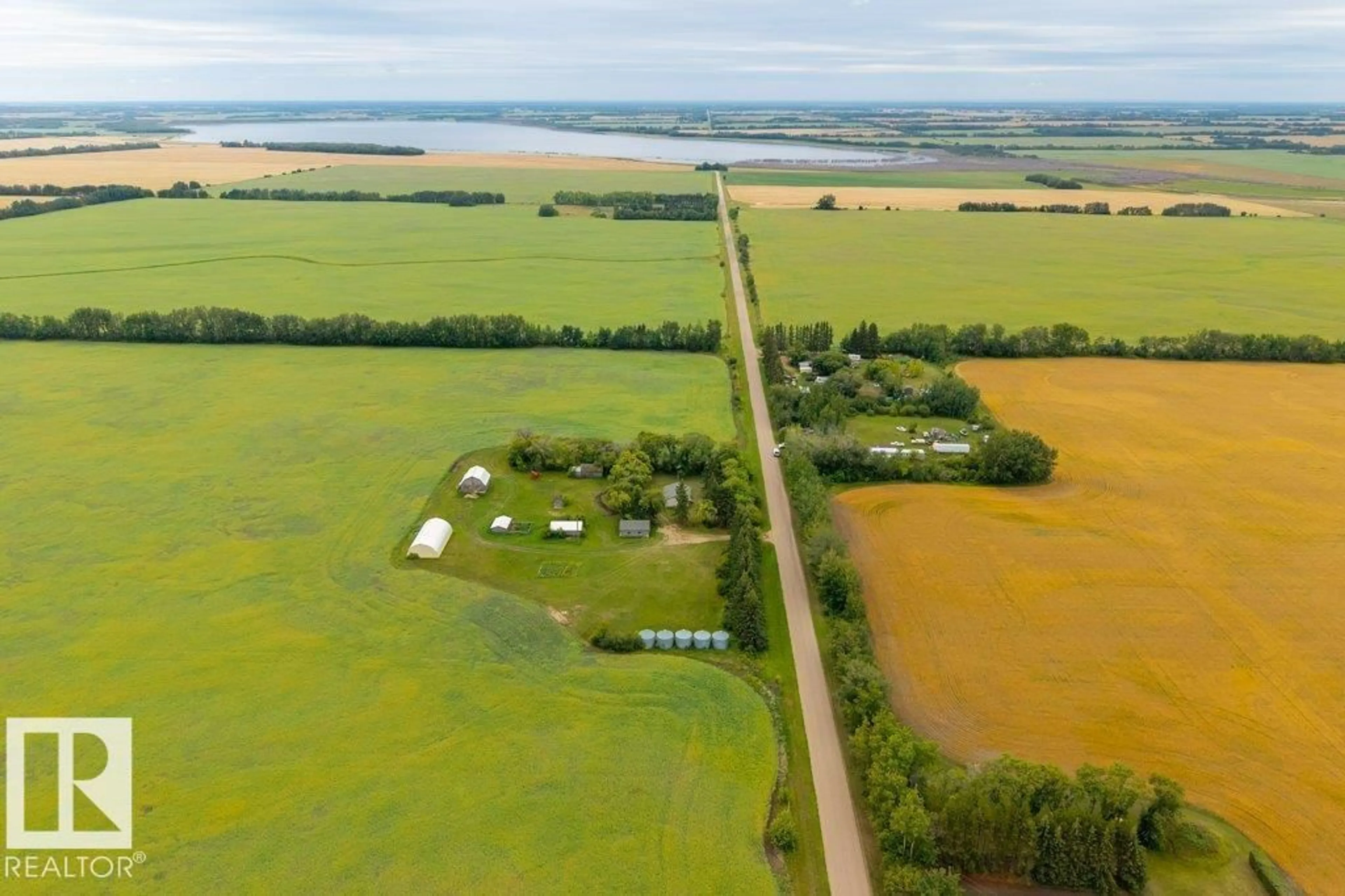 A pic from outside/outdoor area/front of a property/back of a property/a pic from drone, water/lake/river/ocean view for 60111 RANGE ROAD 183, Rural Smoky Lake County Alberta T0A3P0