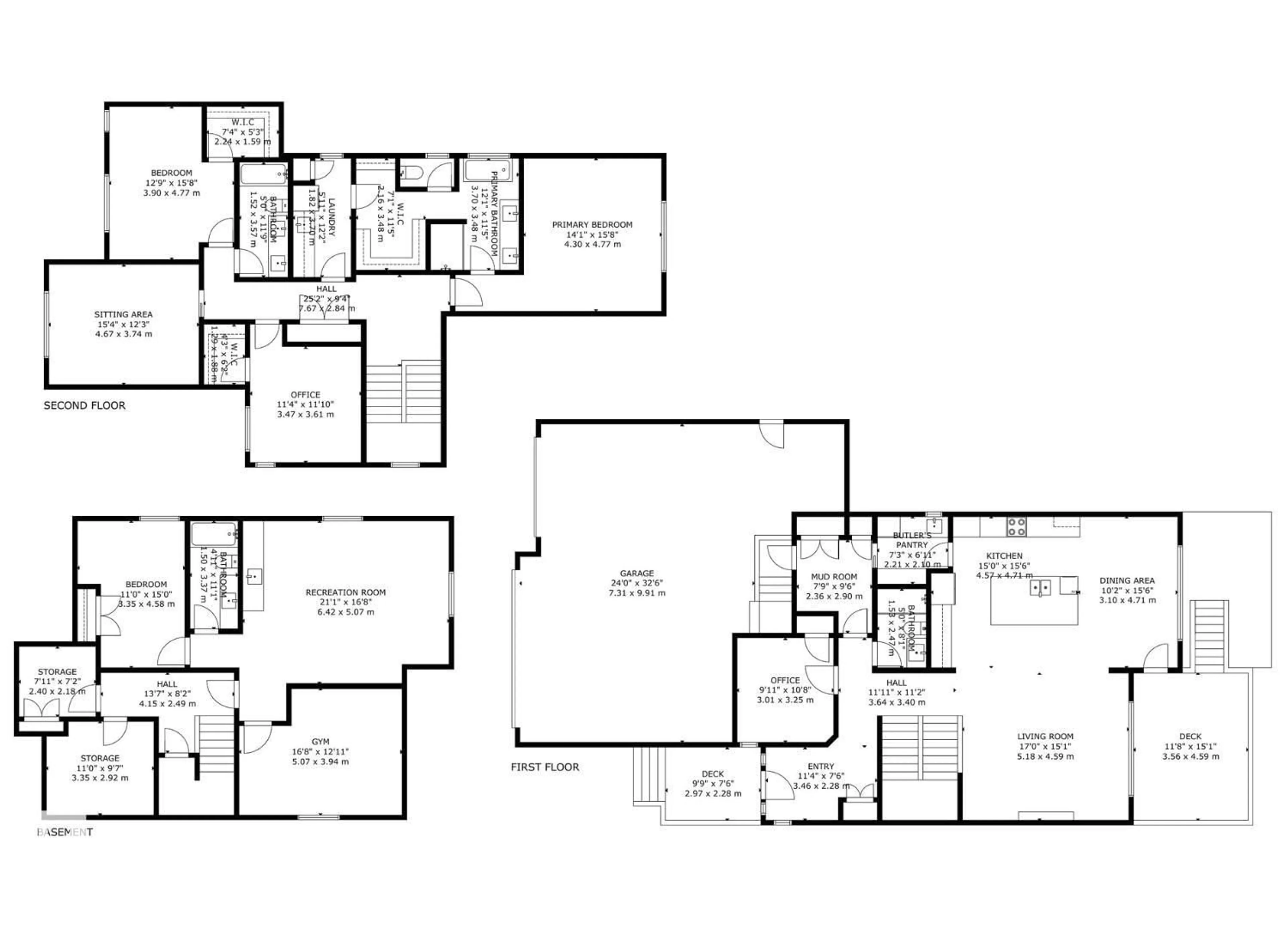Floor plan for 8 ARTHUR WY, Spruce Grove Alberta T7X0Y4