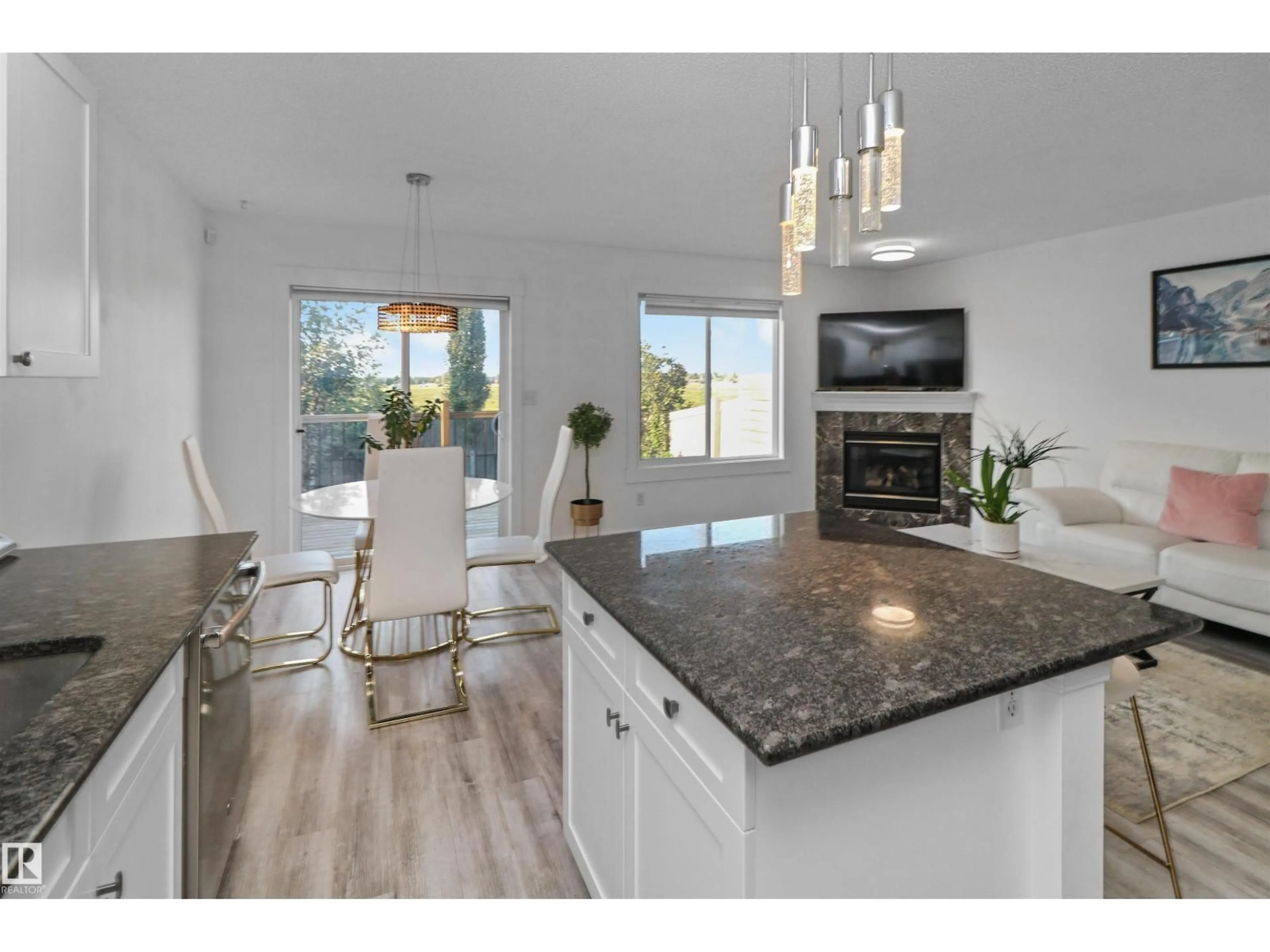 Open concept kitchen, unknown for SW - 6426 1A AV, Edmonton Alberta T6X0B5
