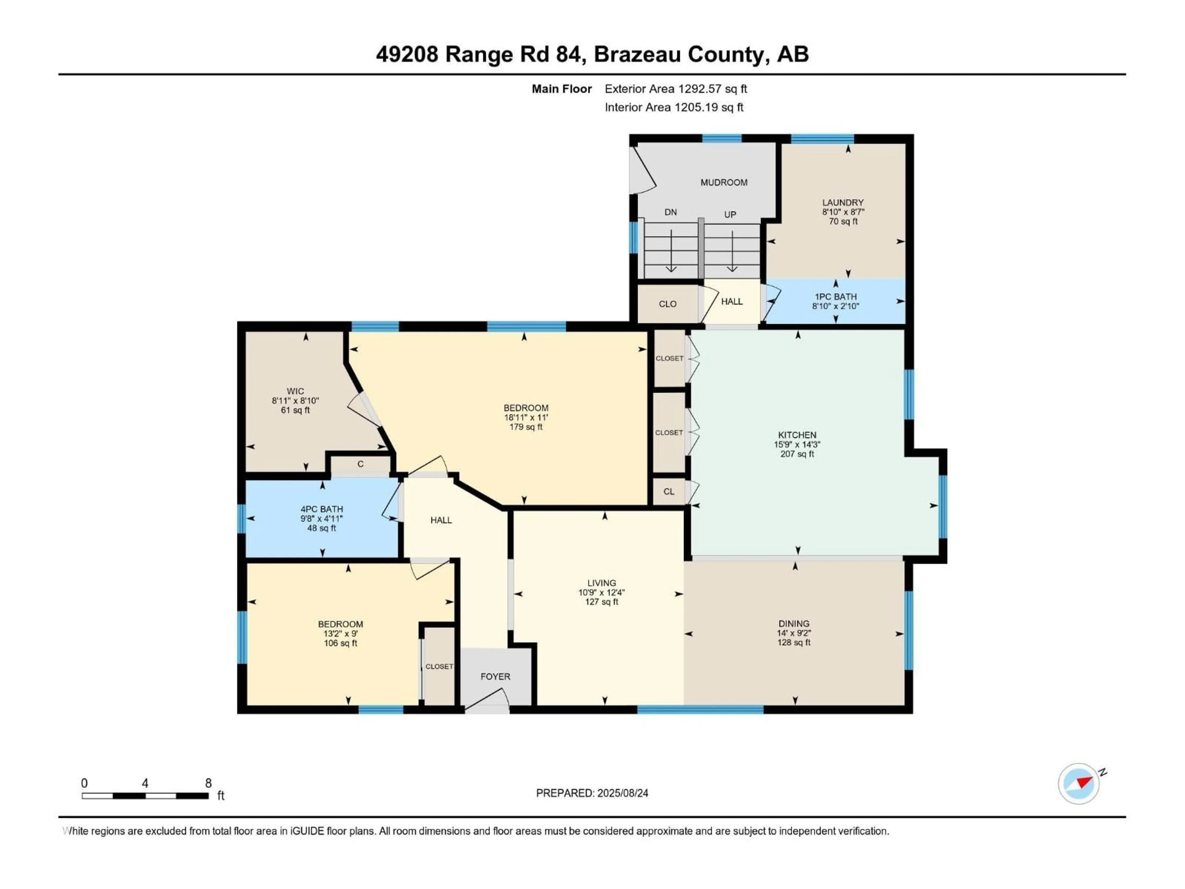 Floor plan for 49208 RGE RD 84, Rural Brazeau County Alberta T7A2A3