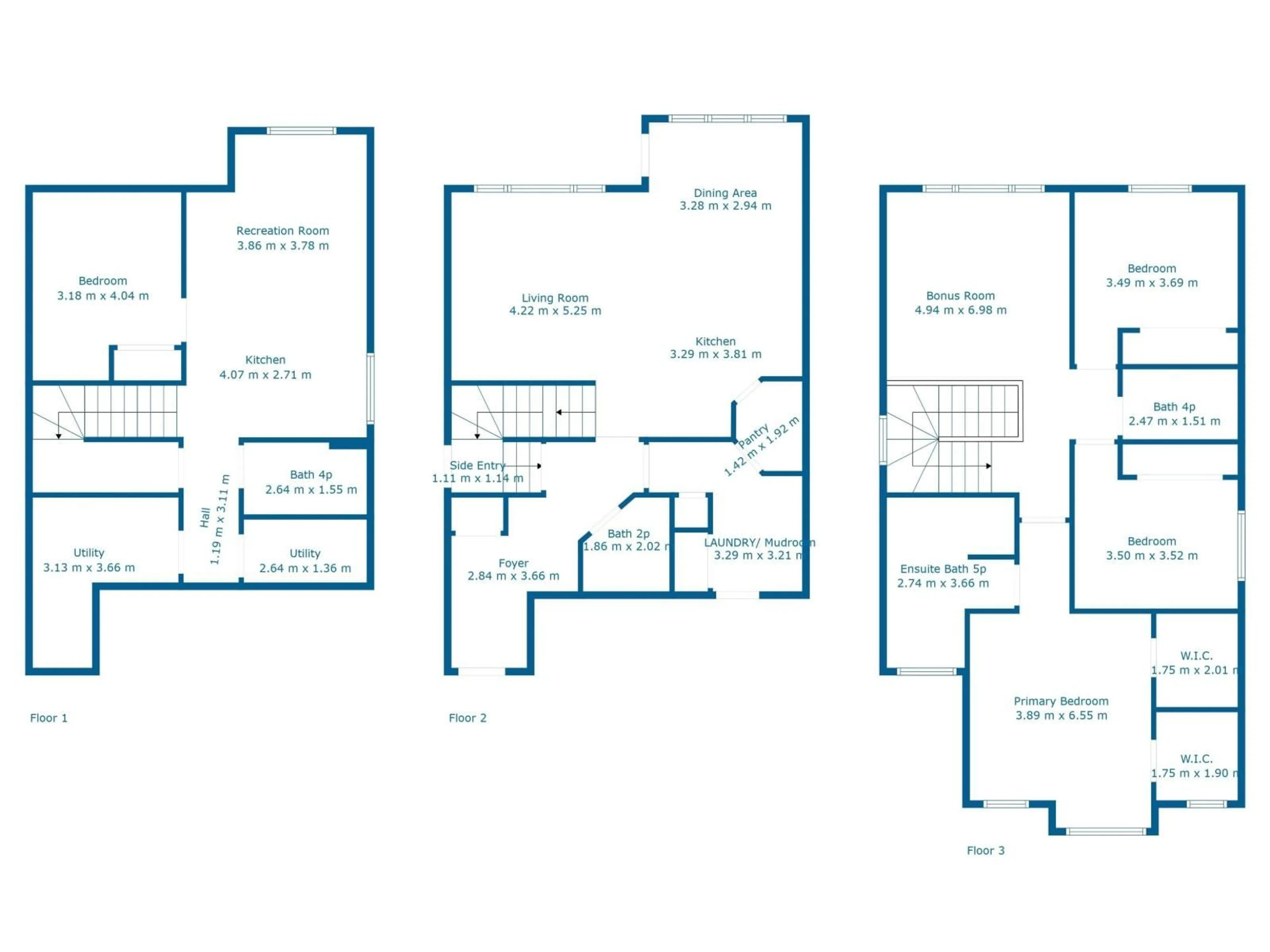 Floor plan for 17007 62 ST, Edmonton Alberta T5Y2V9
