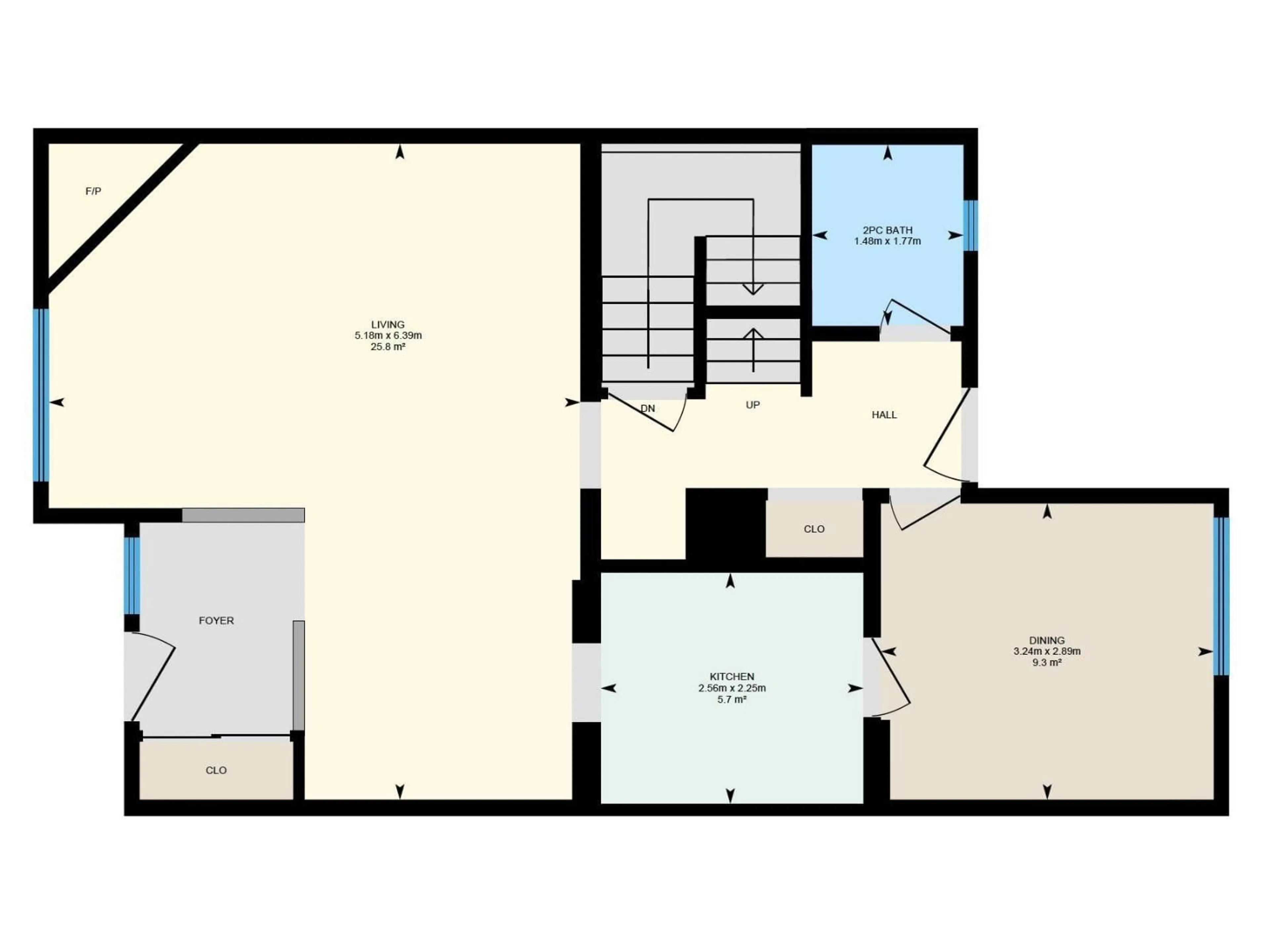 Floor plan for 210 WARWICK RD, Edmonton Alberta T5X4P8