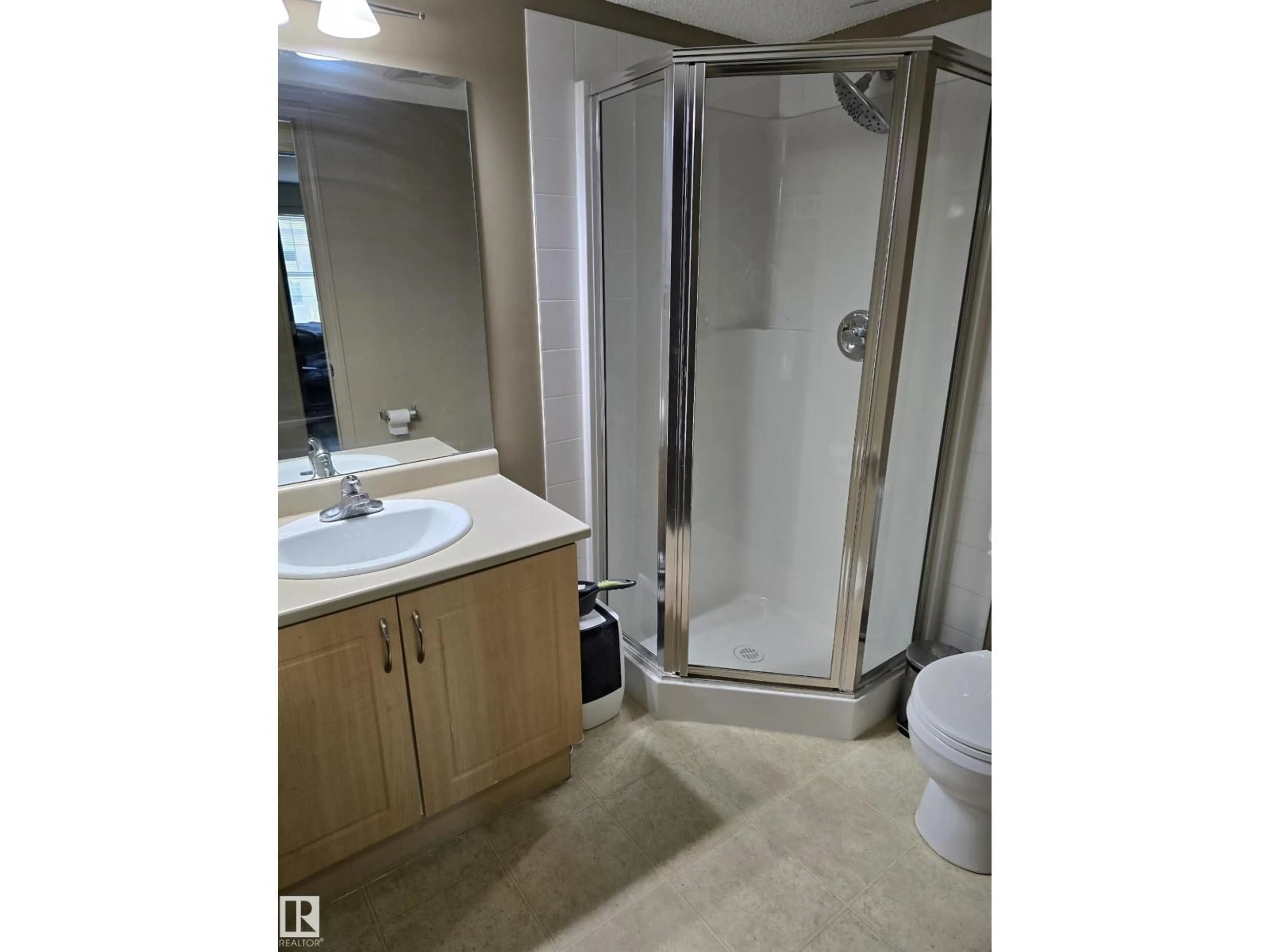 Standard bathroom, floor is not visible for #403 - 11441 ELLERSLIE RD, Edmonton Alberta T6W1S9