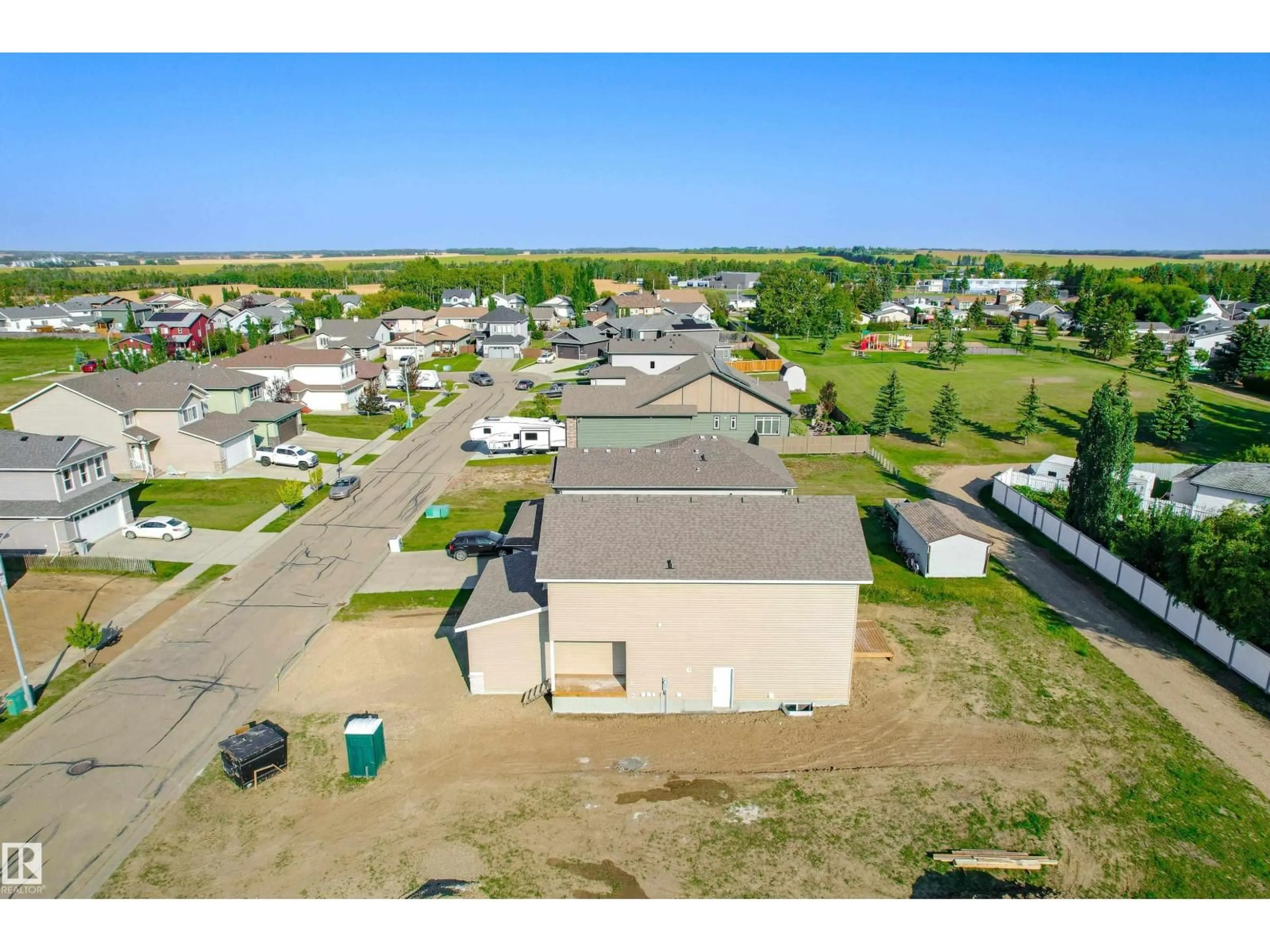 A pic from outside/outdoor area/front of a property/back of a property/a pic from drone, building for 5121 53A AV, Legal Alberta T0G1L0