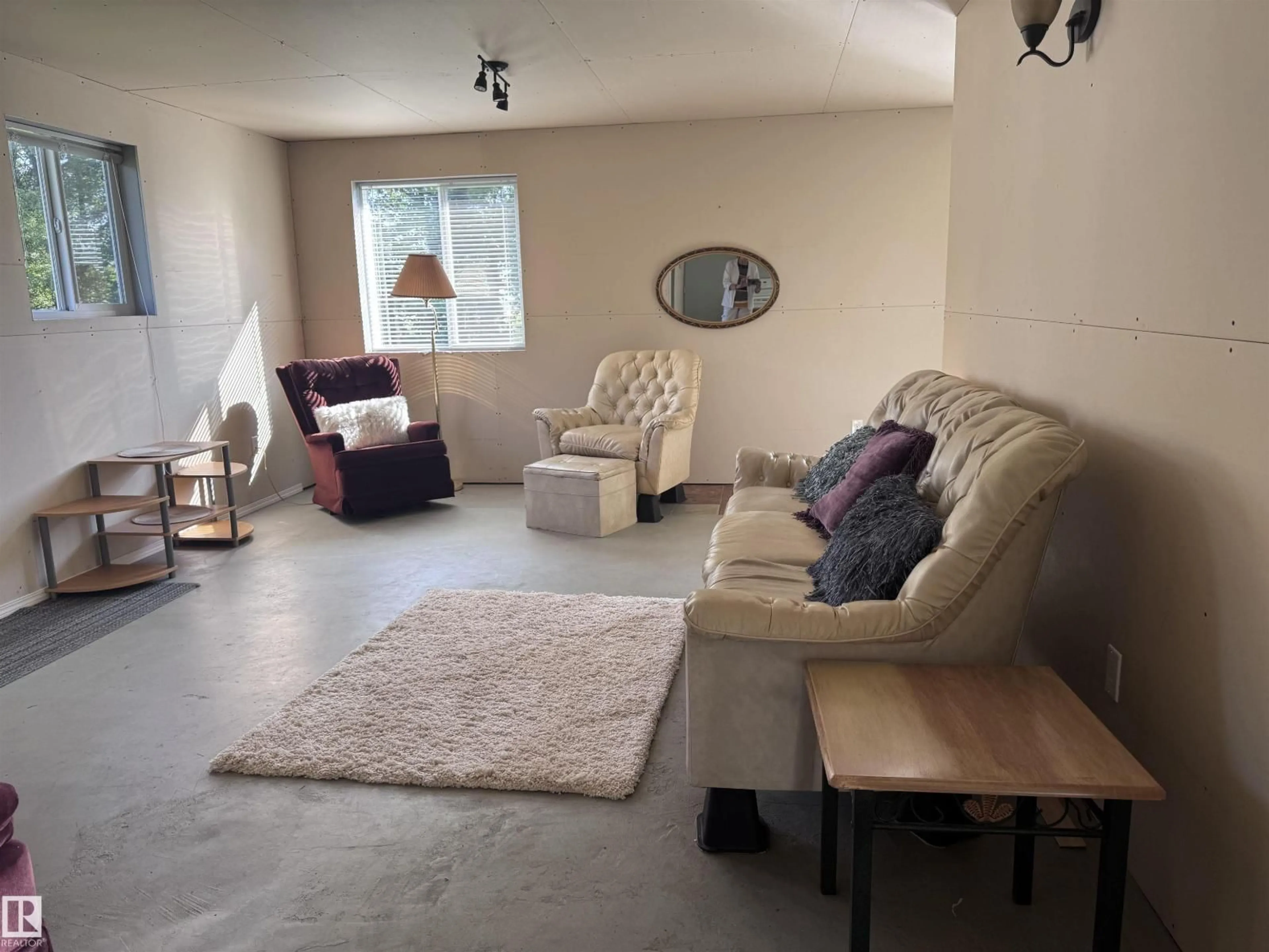Living room with furniture, unknown for 1017 TWP RD 602, Rural Westlock County Alberta T7P2N4