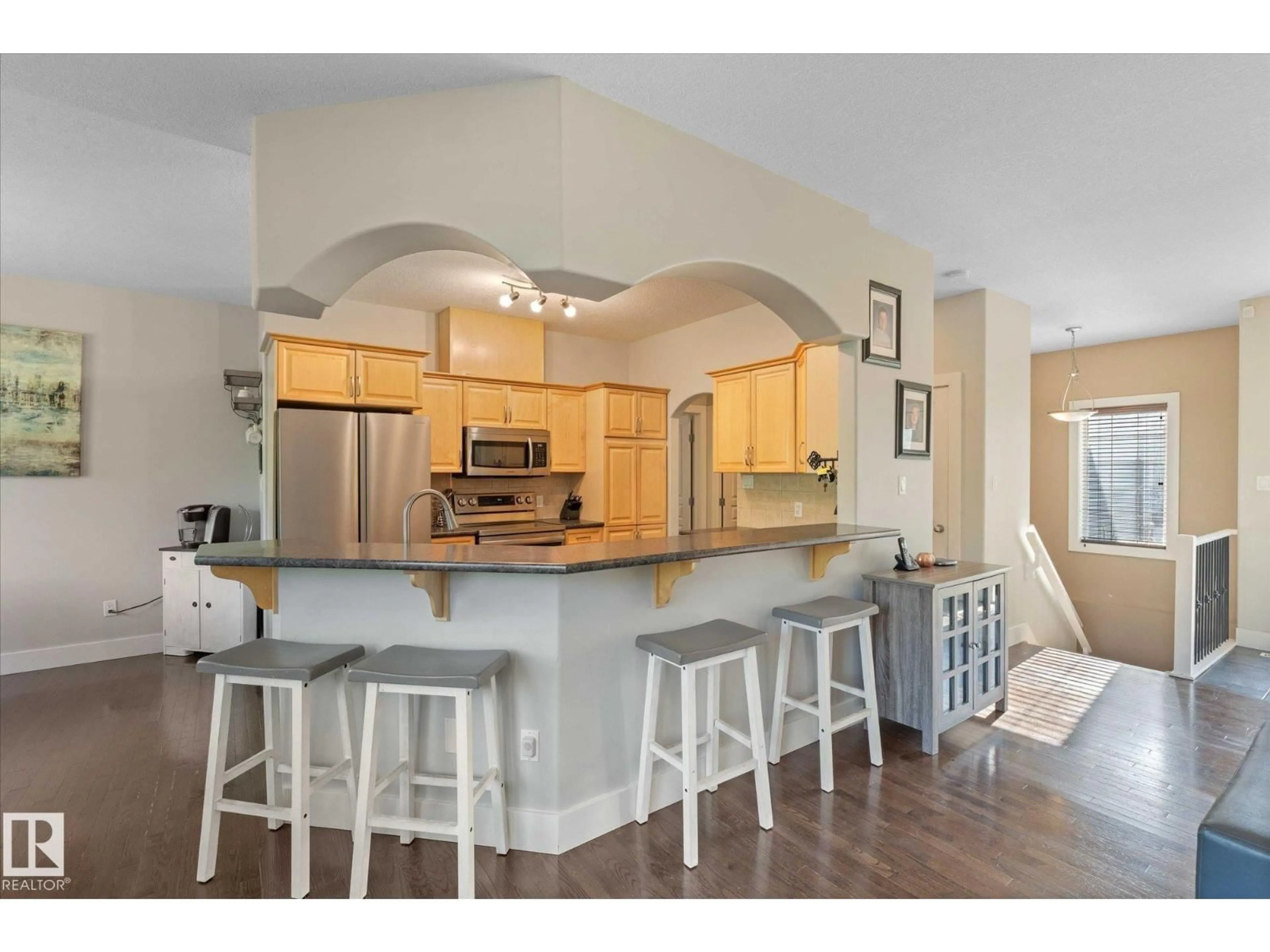Open concept kitchen, unknown for #14 - 50529 RGE ROAD 21, Rural Parkland County Alberta T7Z1X5