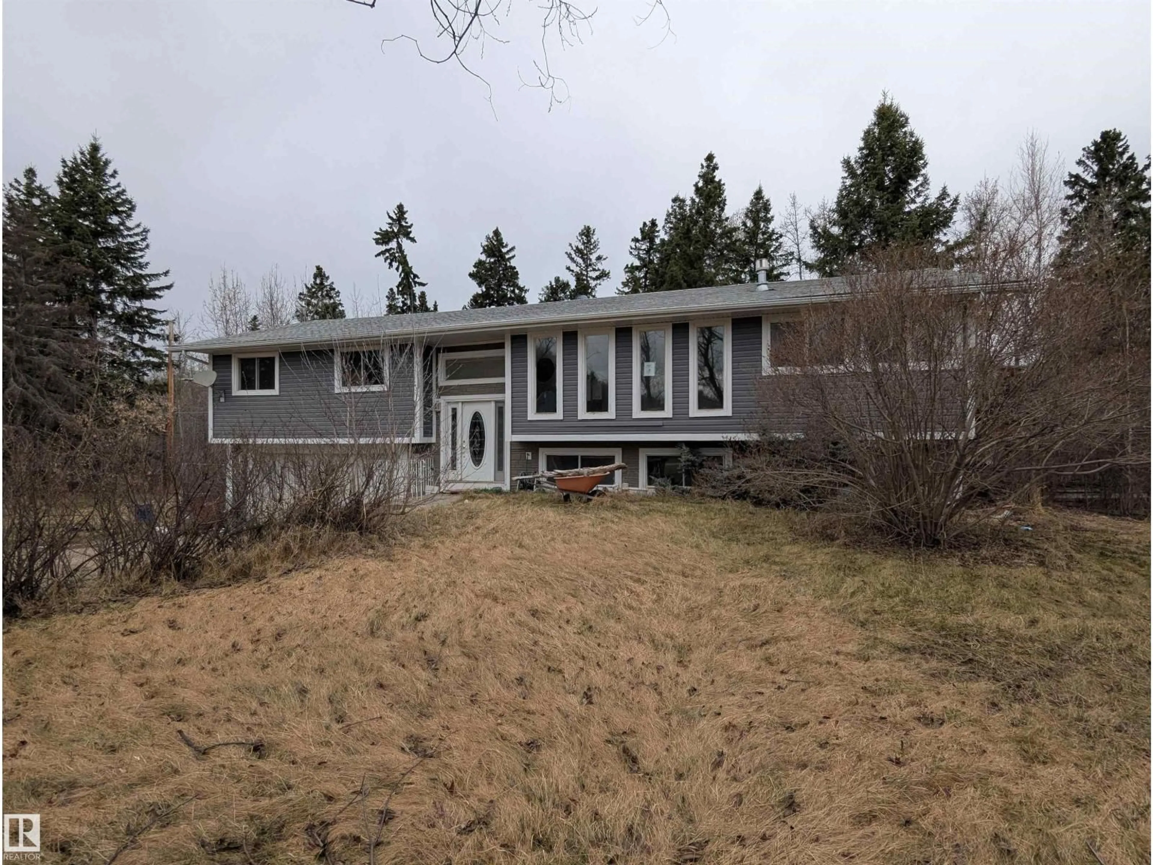 Home with vinyl exterior material, street for #2 - 52414 RGE ROAD 20, Rural Parkland County Alberta T0E0H0