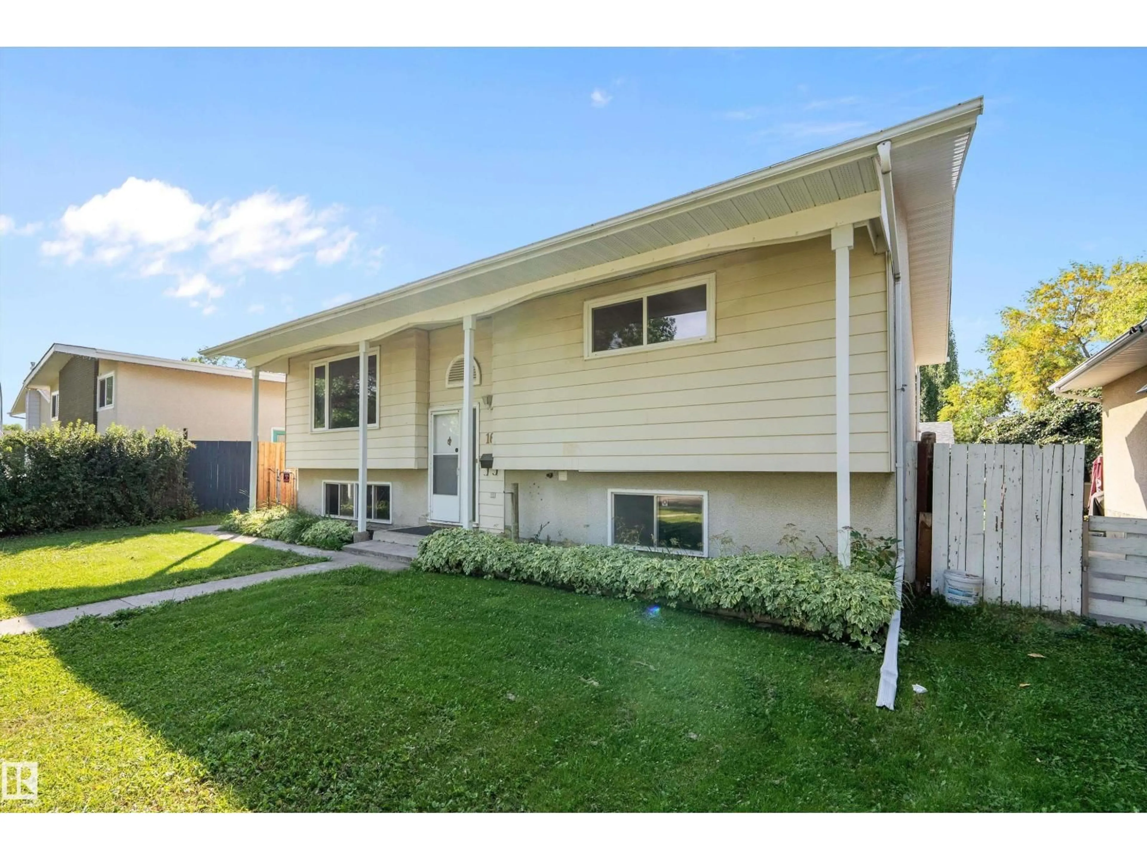 Home with vinyl exterior material, street for 16 CAMELOT CR, Leduc Alberta T9E4L3
