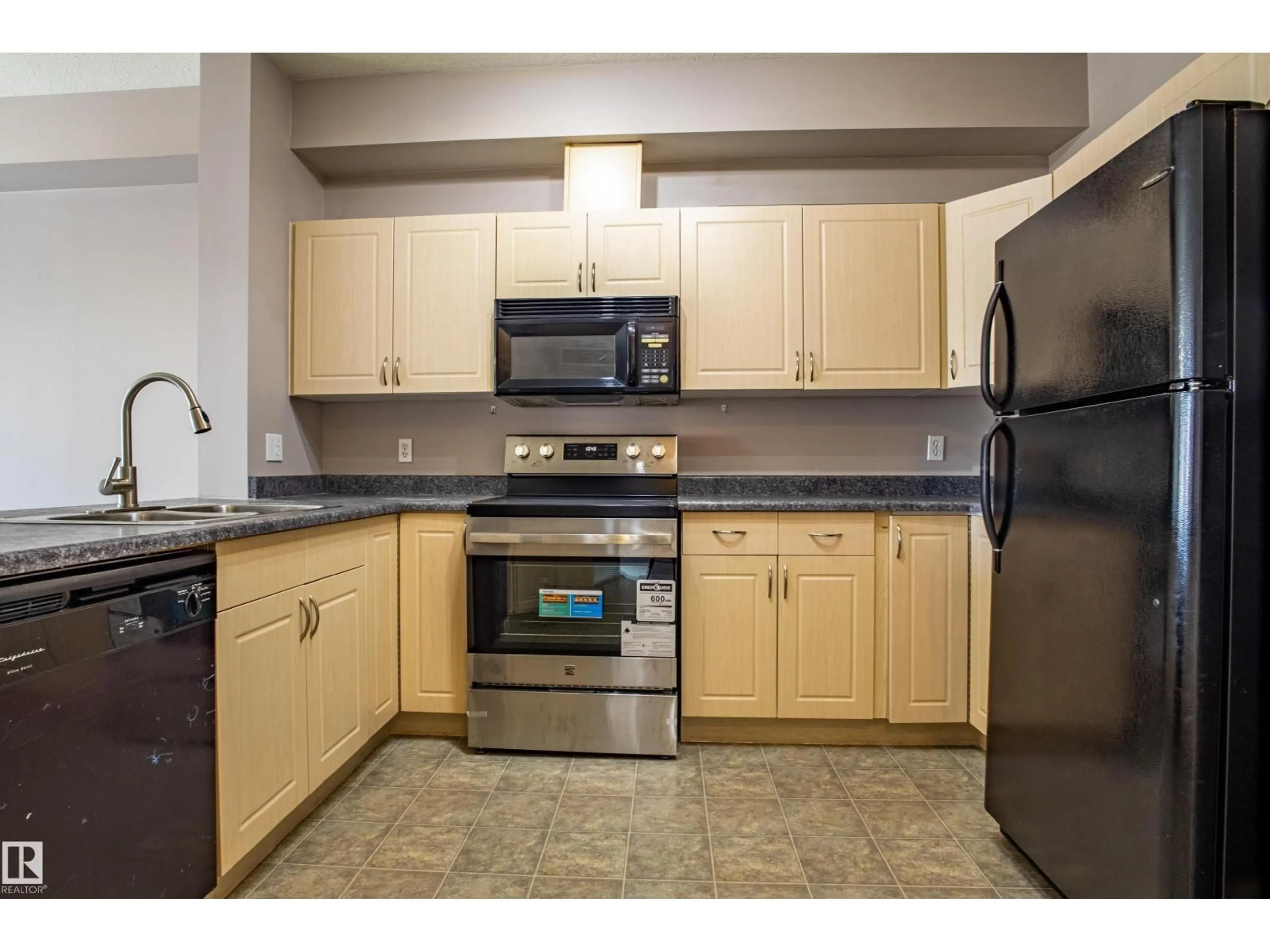 Standard kitchen, unknown for #326 - 4304 139 AV, Edmonton Alberta T5Y0H6