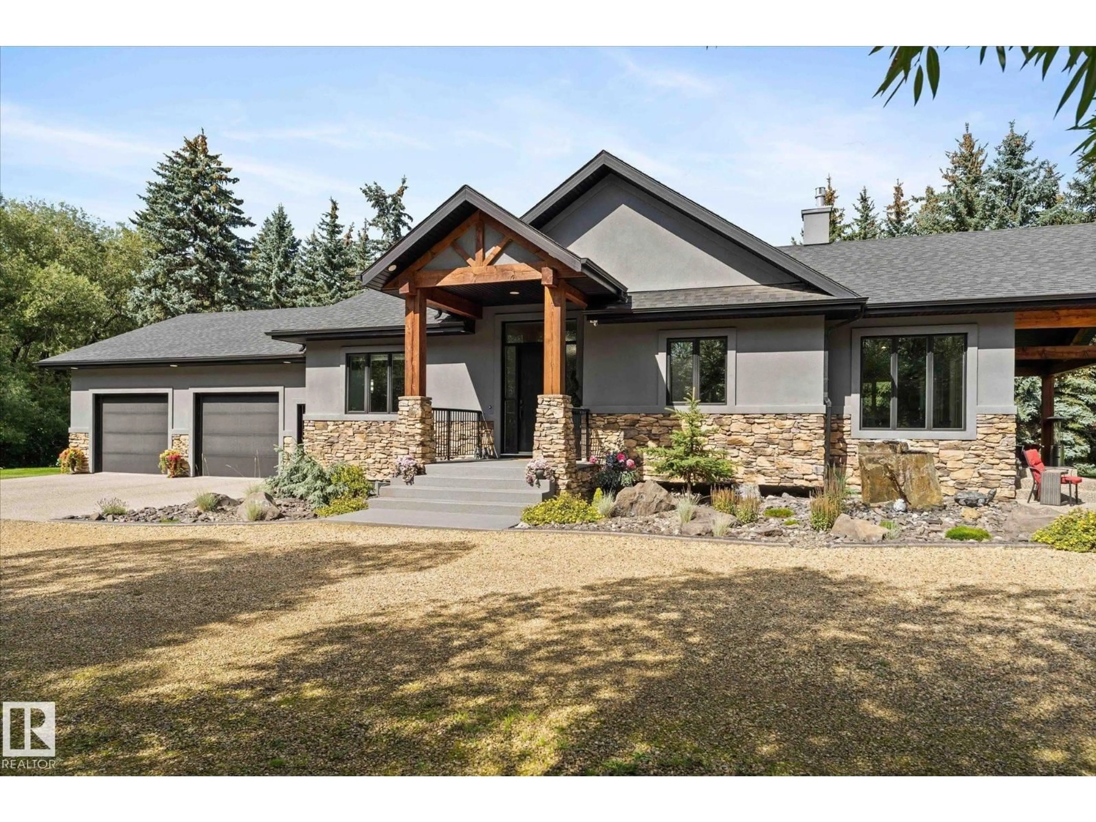 Home with vinyl exterior material, mountain view for 231 75 ST, Edmonton Alberta T6X1A3
