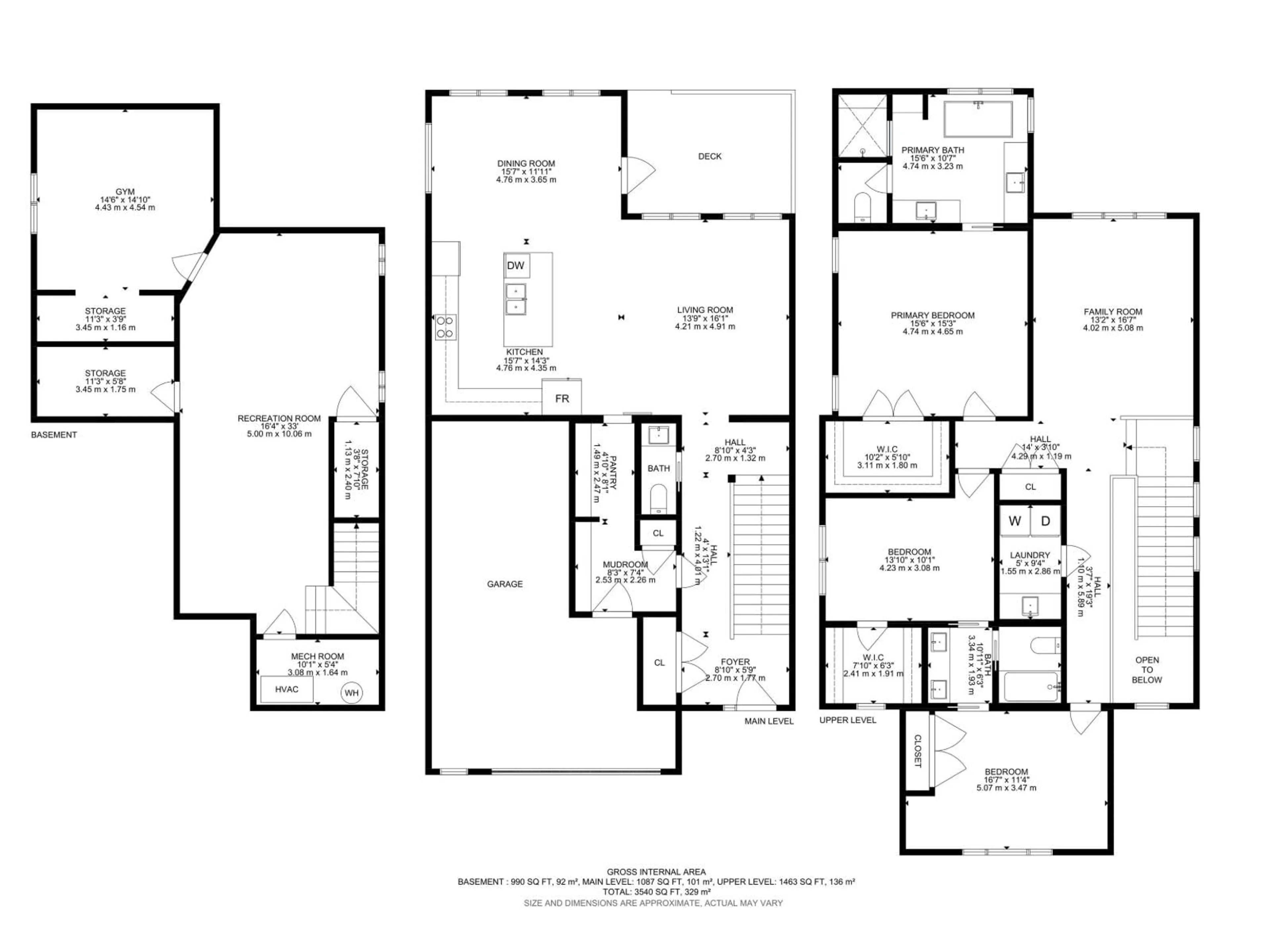 Floor plan for 32 ETERNITY CR, St. Albert Alberta T8N7R5