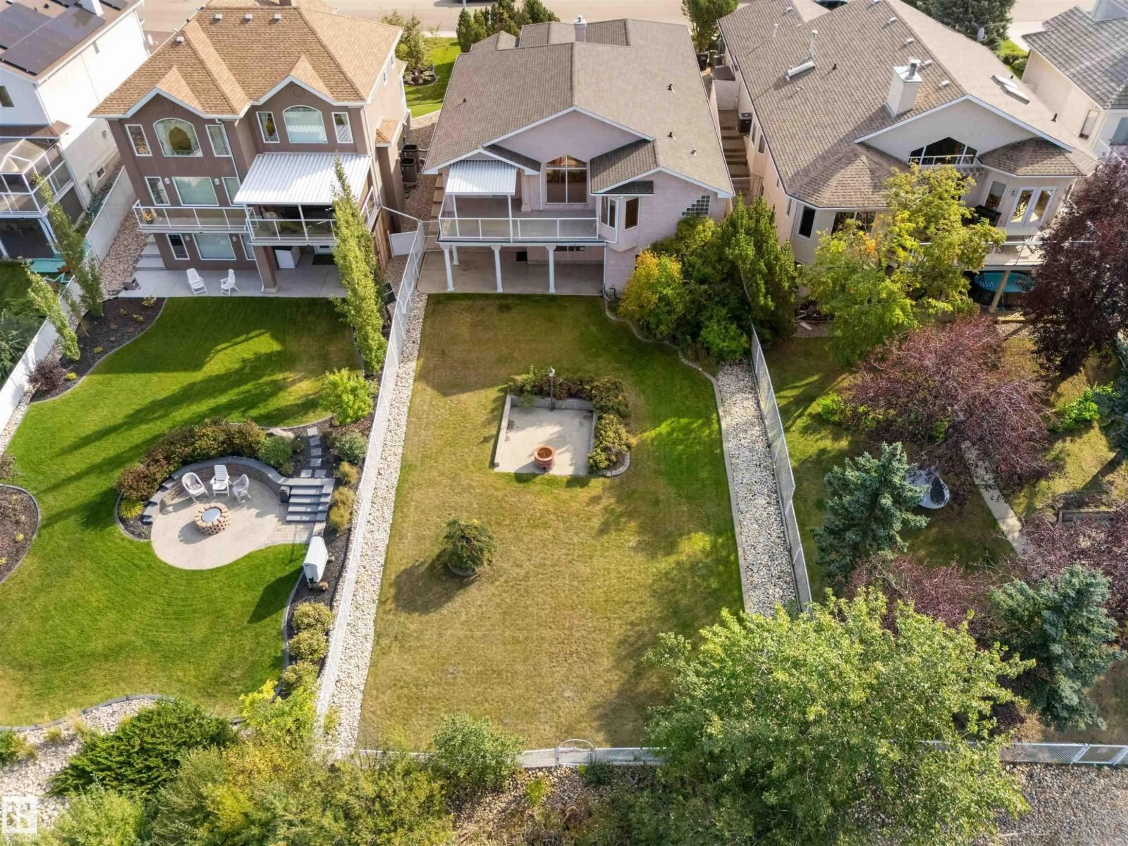 A pic from outside/outdoor area/front of a property/back of a property/a pic from drone, water/lake/river/ocean view for 341 HOLLICK-KENYON RD, Edmonton Alberta T5Y2T6