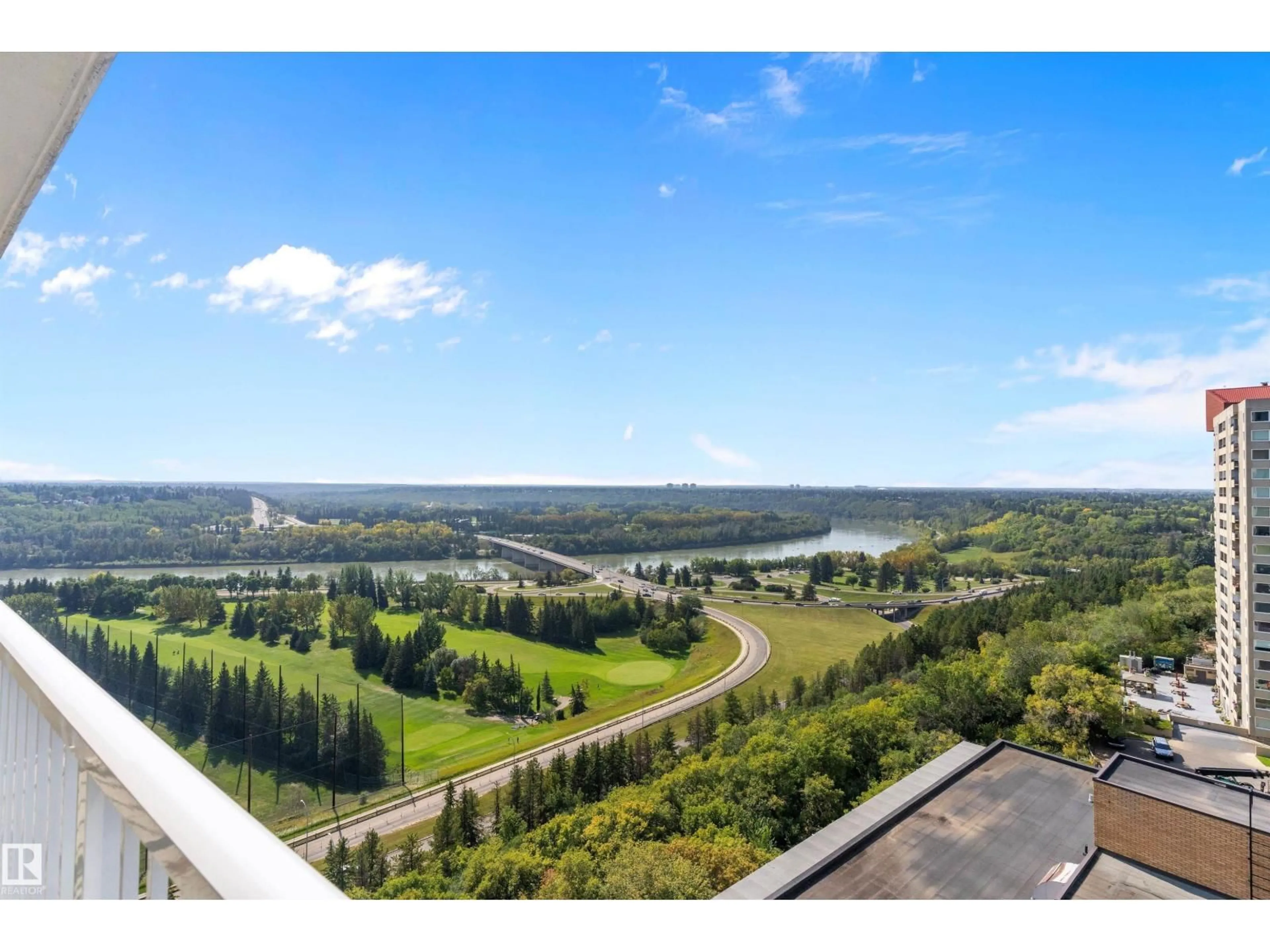 A pic from outside/outdoor area/front of a property/back of a property/a pic from drone, unknown for 1401 - 12141 JASPER AV, Edmonton Alberta T5N3X8