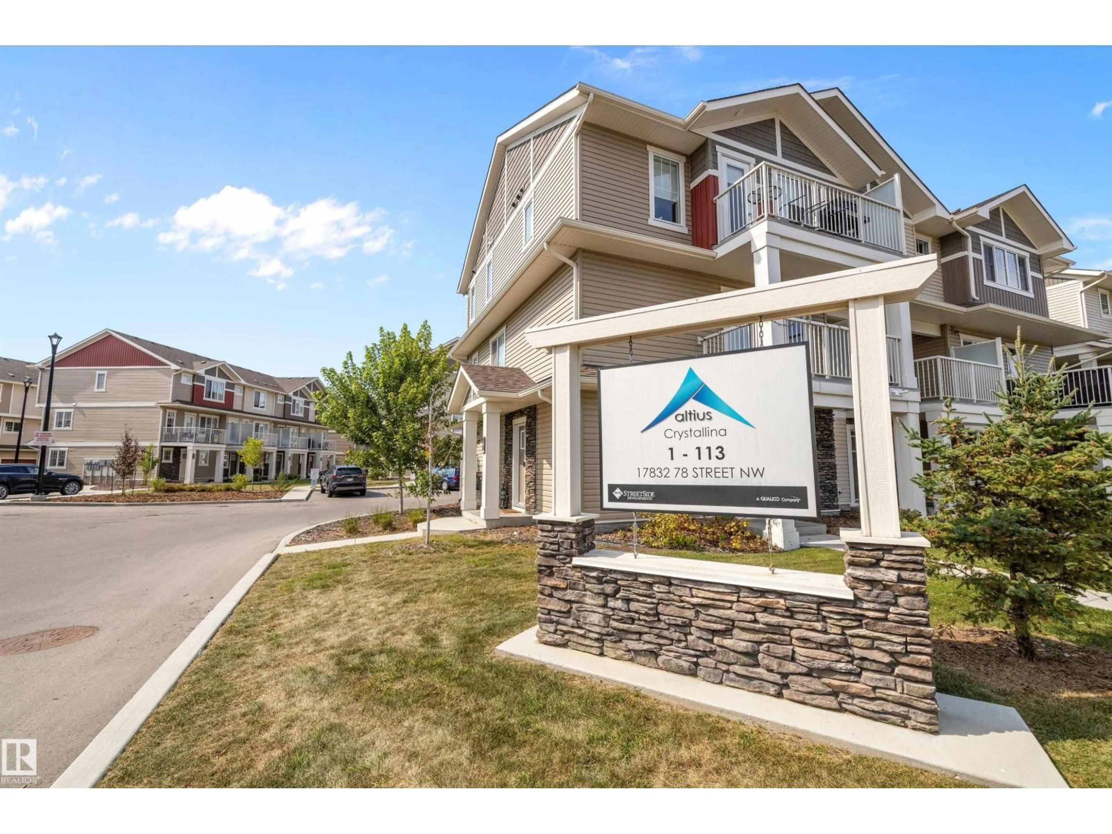 Home with vinyl exterior material, mountain view for #71 - 17832 78 ST, Edmonton Alberta T5Z0P7