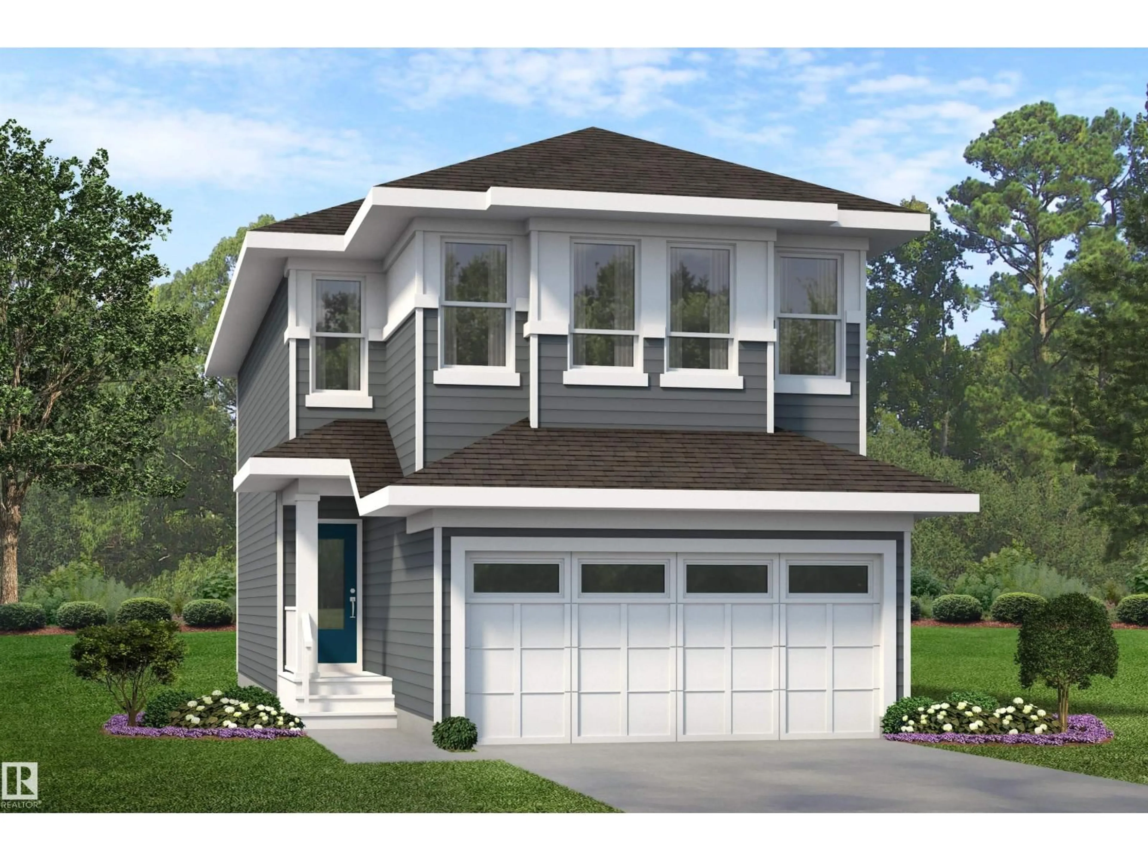 Home with vinyl exterior material, street for 8980 ELVES LO, Edmonton Alberta T6M3G3