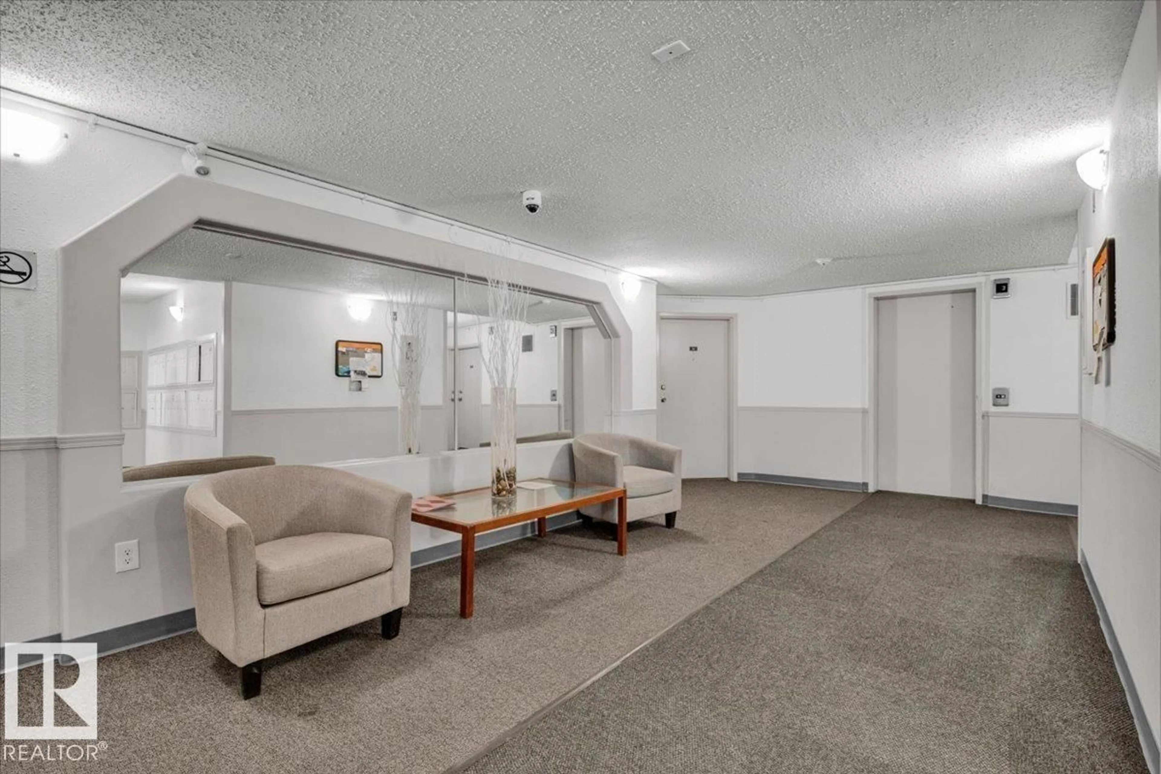 Lobby for #408 - 17109 67 AV, Edmonton Alberta T5T6E6