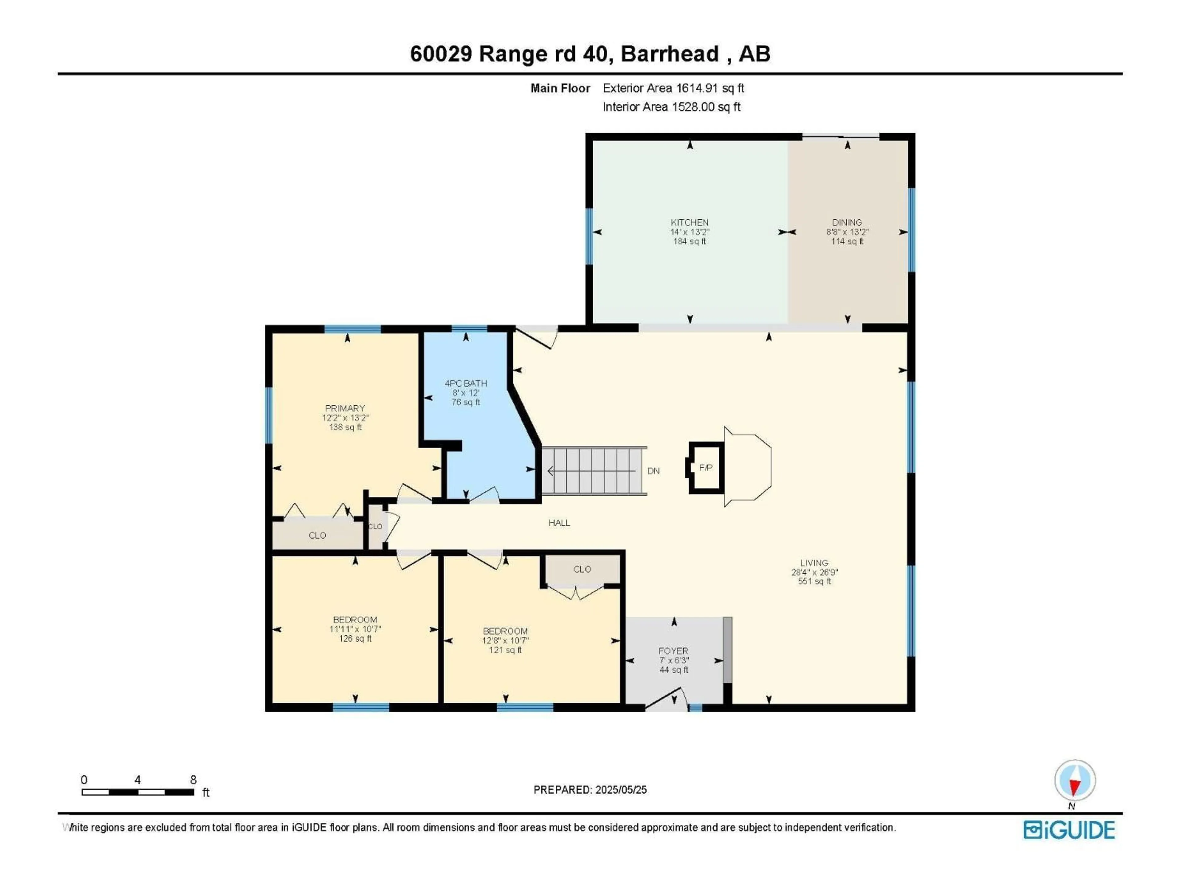 Floor plan for 60029 RR 40, Rural Barrhead County Alberta T0G0E0