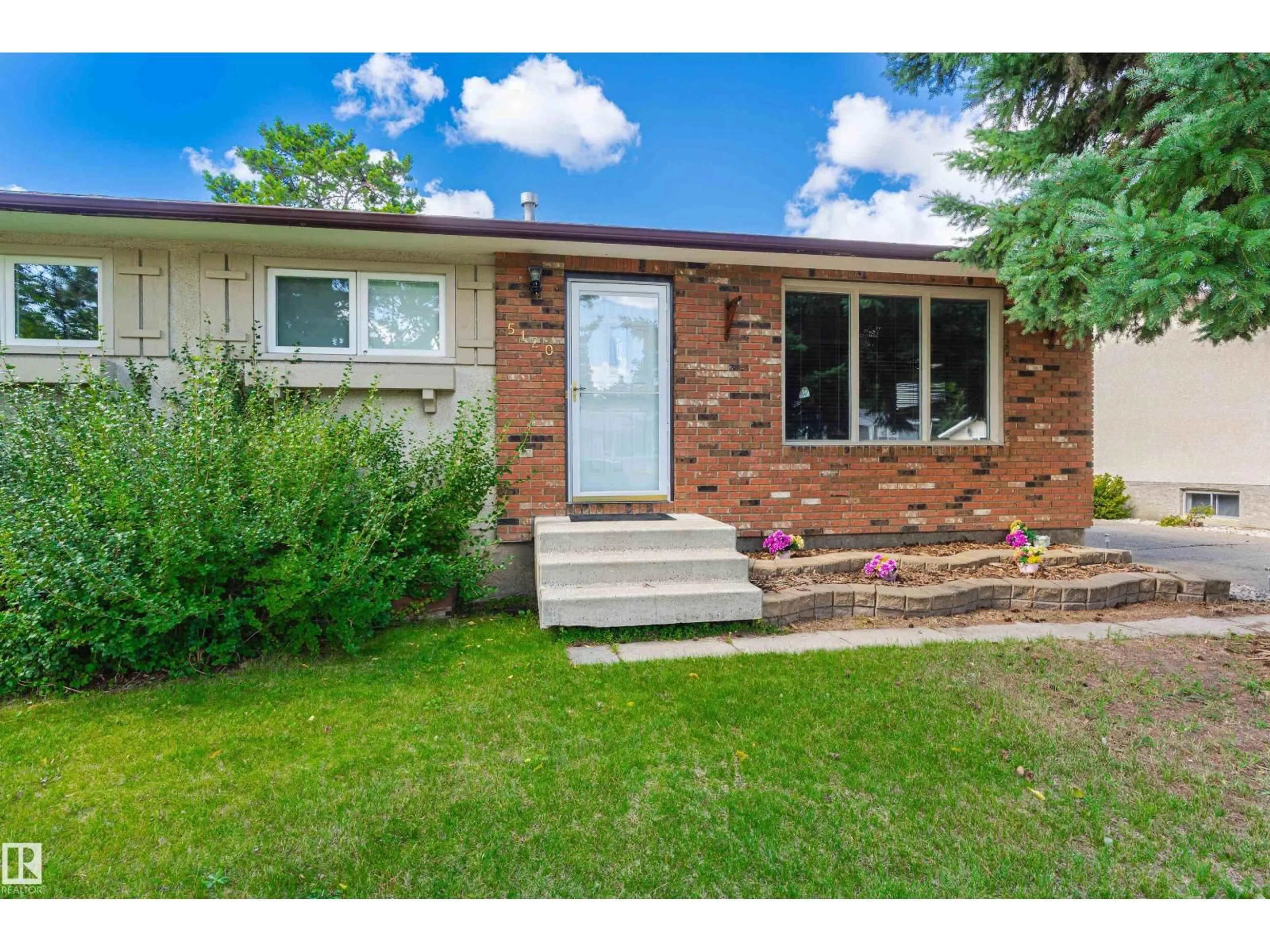 Home with brick exterior material, street for 5120 53 ST, Bon Accord Alberta T0A0K0
