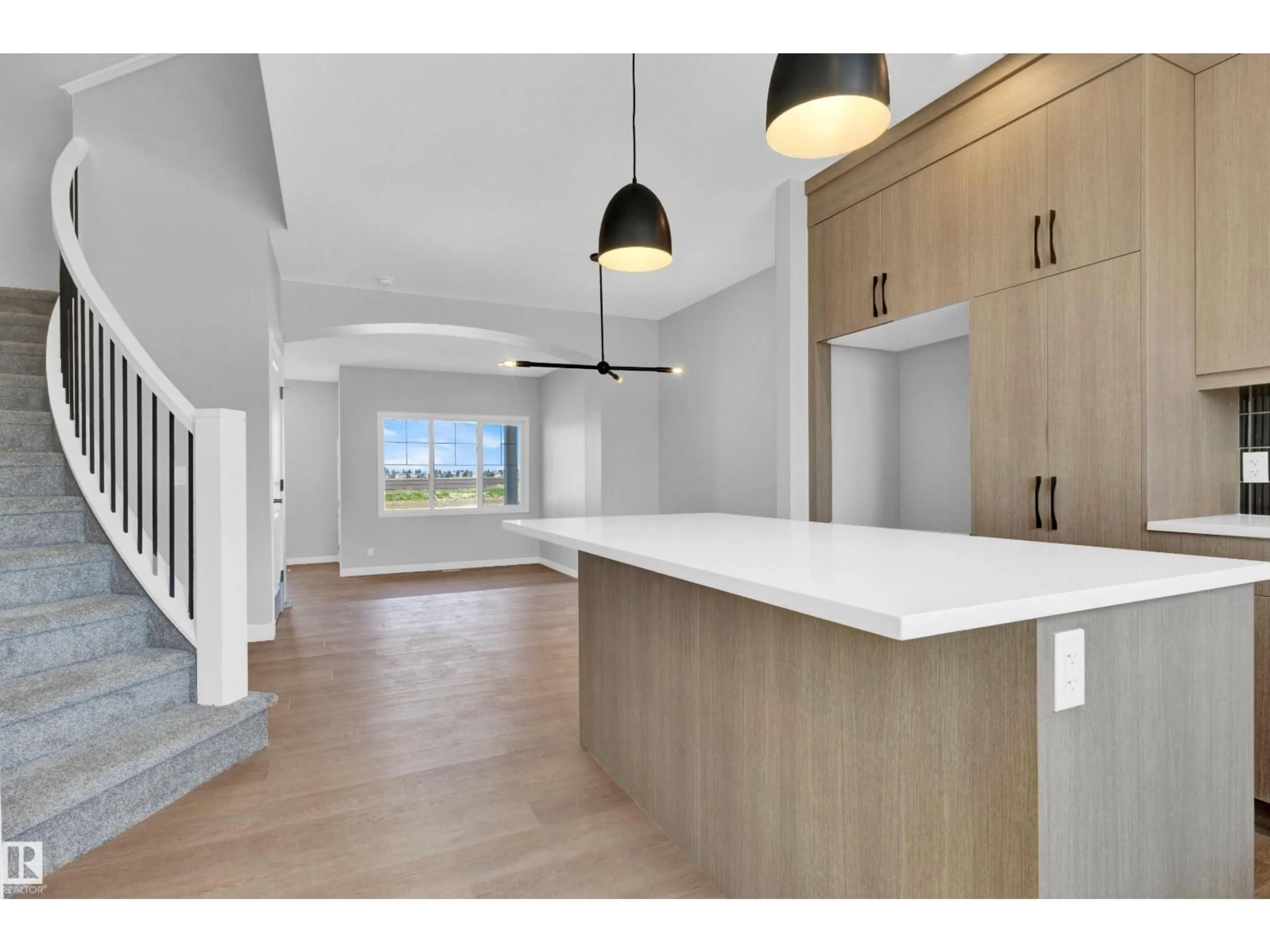Open concept kitchen, unknown for SW - 266 PATERSON LI, Edmonton Alberta T6W5V3