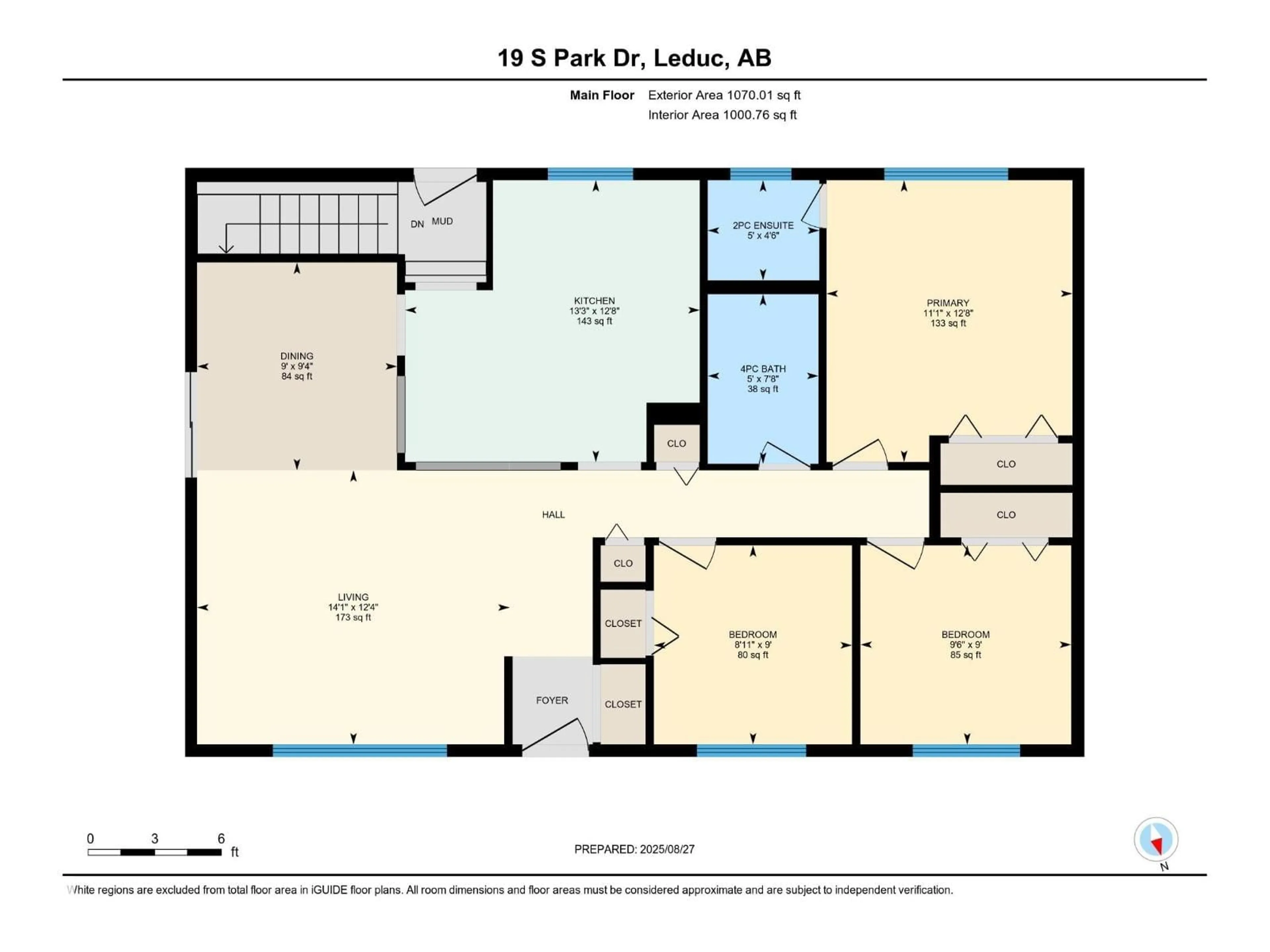 Floor plan for 19 SOUTHPARK DR, Leduc Alberta T9E4V4