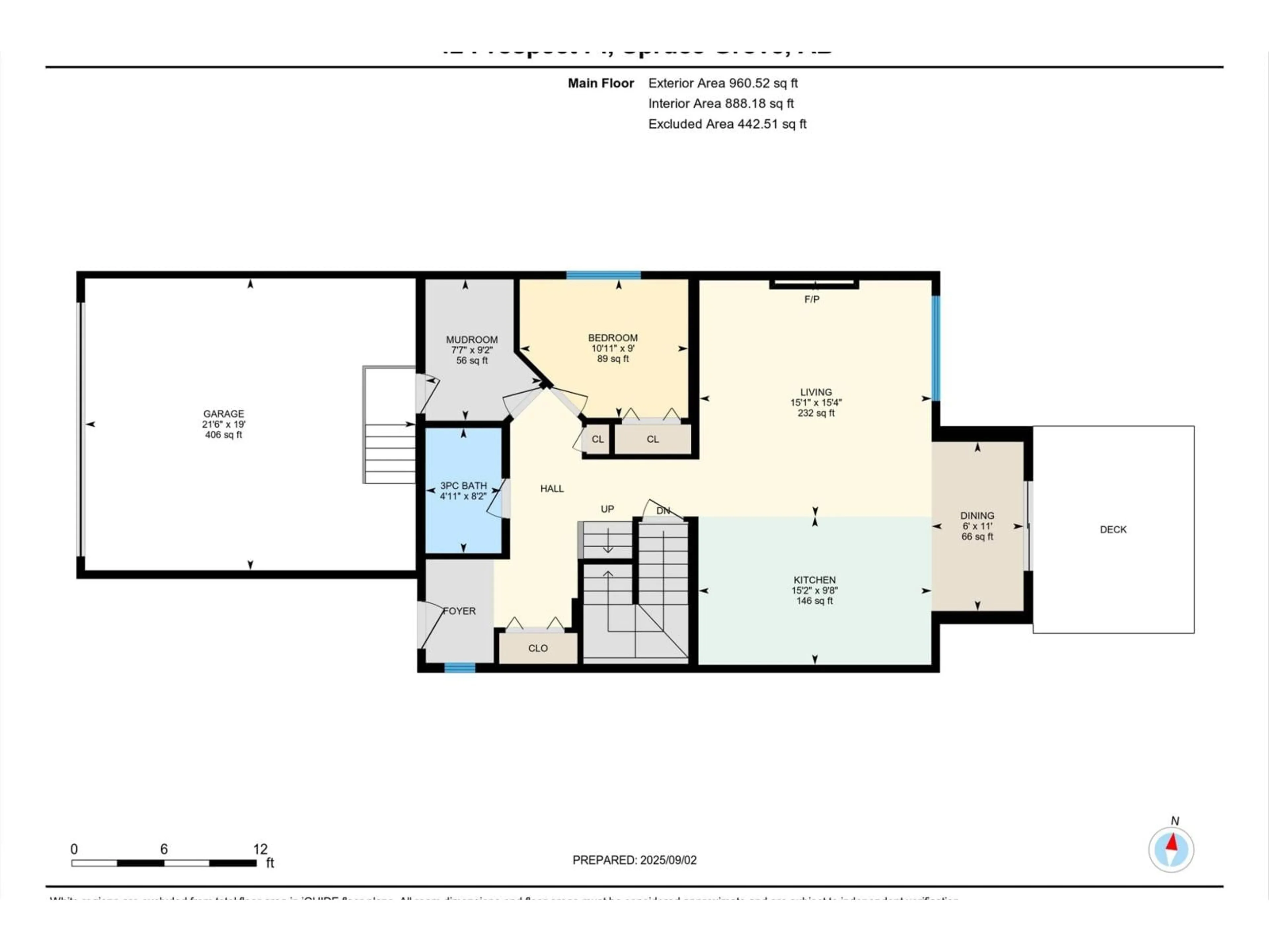 Floor plan for 42 PROSPECT PL, Spruce Grove Alberta T7X2W4