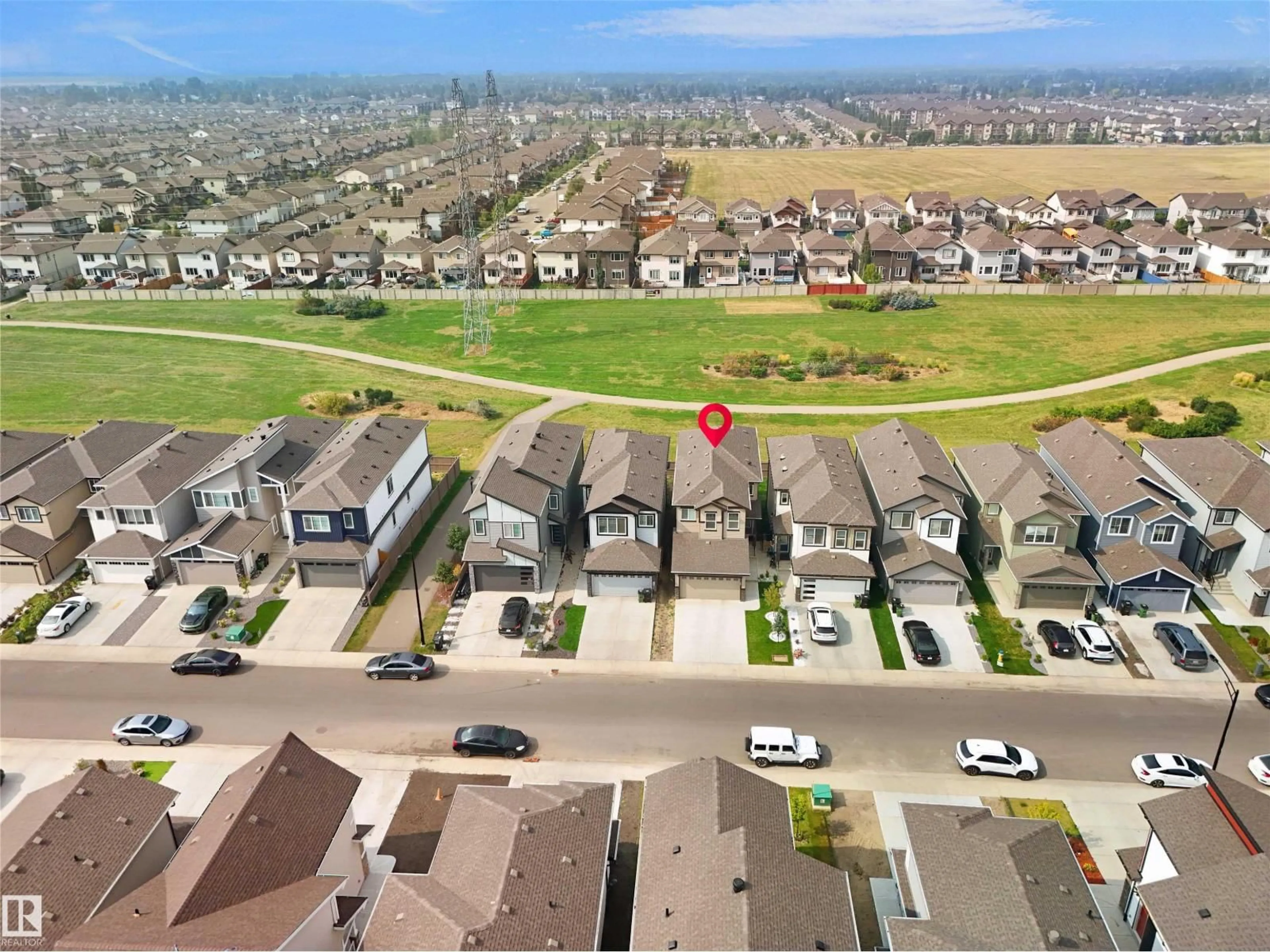 A pic from outside/outdoor area/front of a property/back of a property/a pic from drone, unknown for NW - 1664 27 ST, Edmonton Alberta T6T2T8