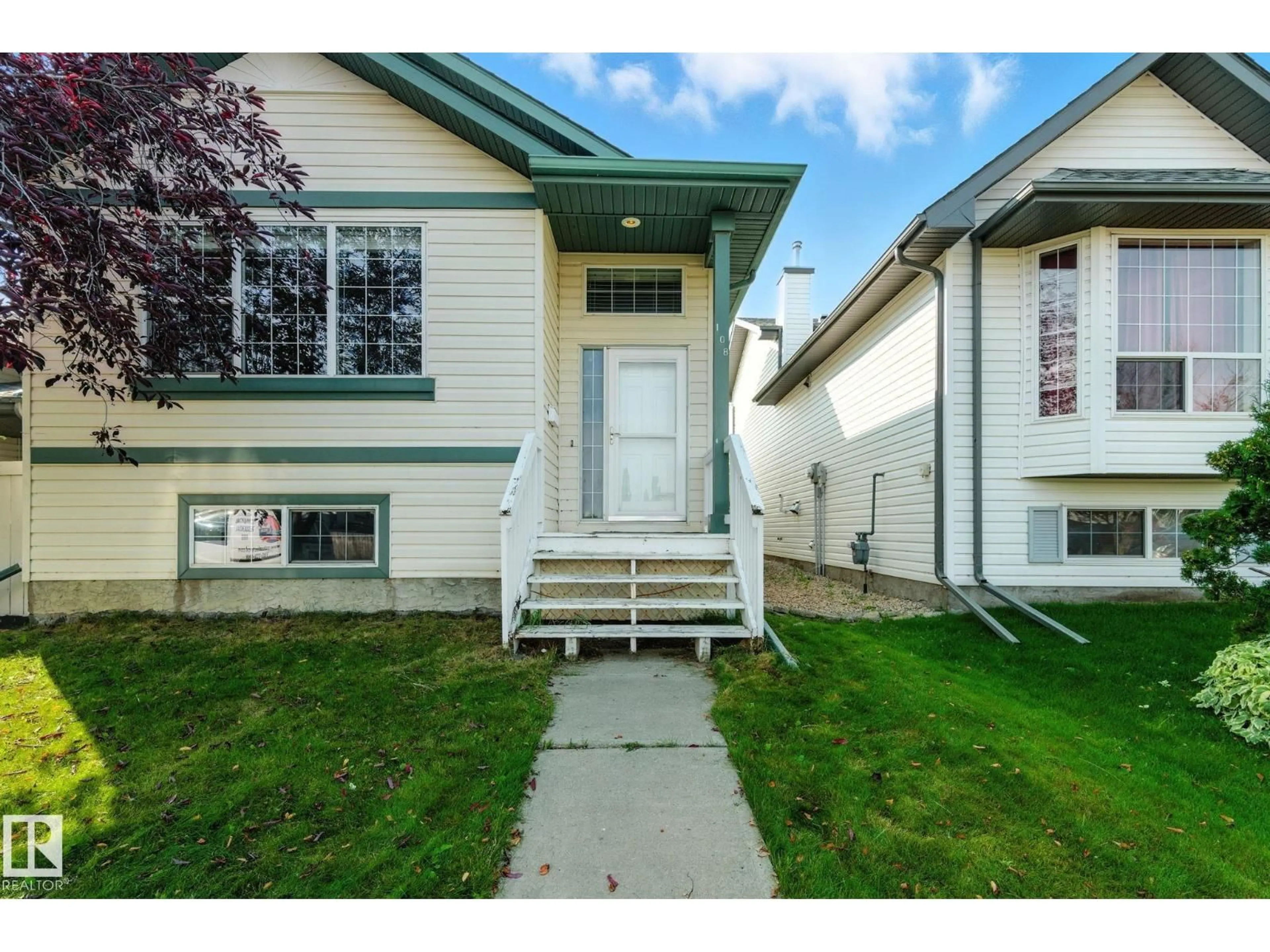 Home with vinyl exterior material, street for 108 CAMPBELL ROAD, Leduc Alberta T9E8G5